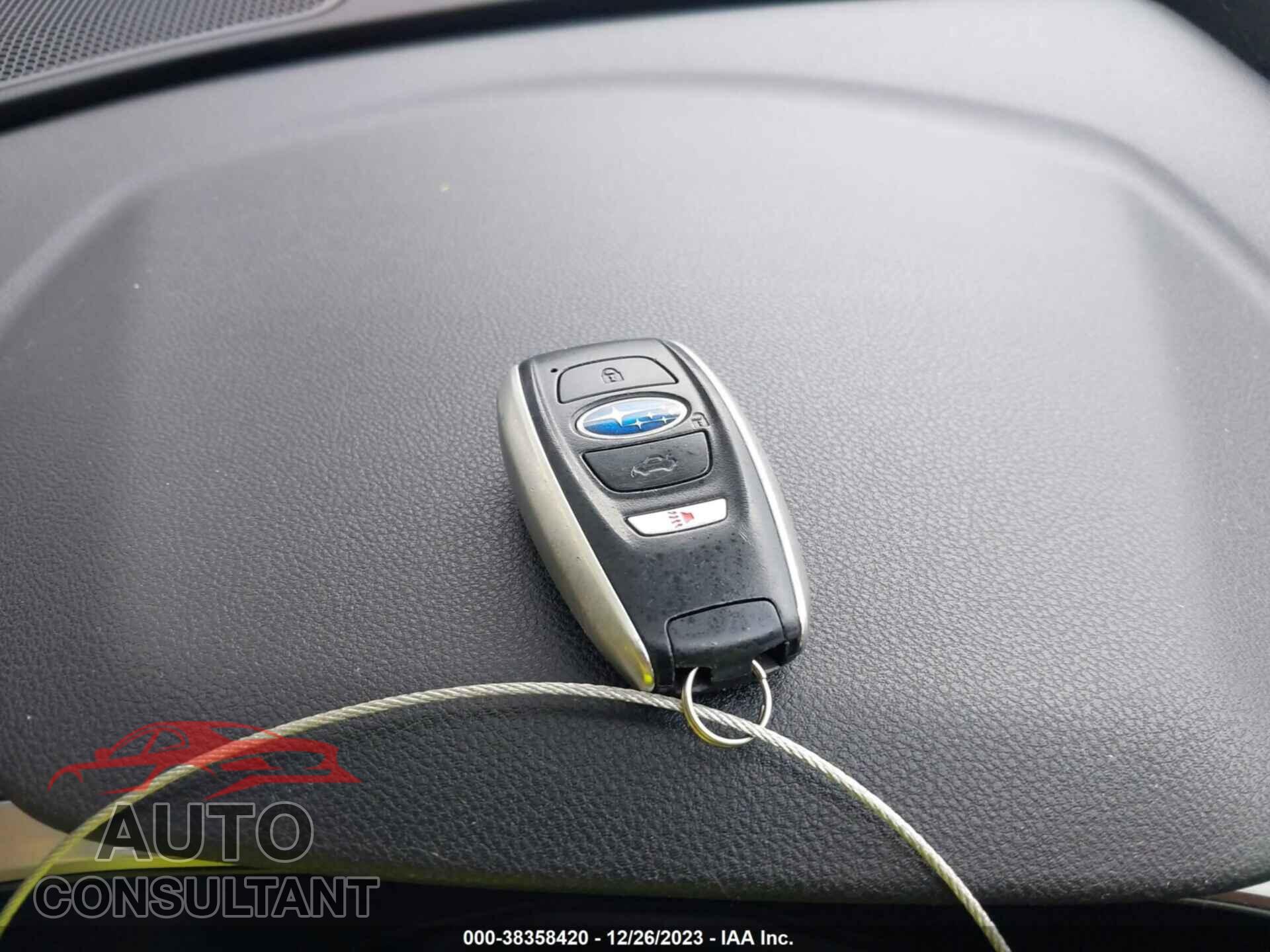 SUBARU ASCENT 2019 - 4S4WMARD7K3473272
