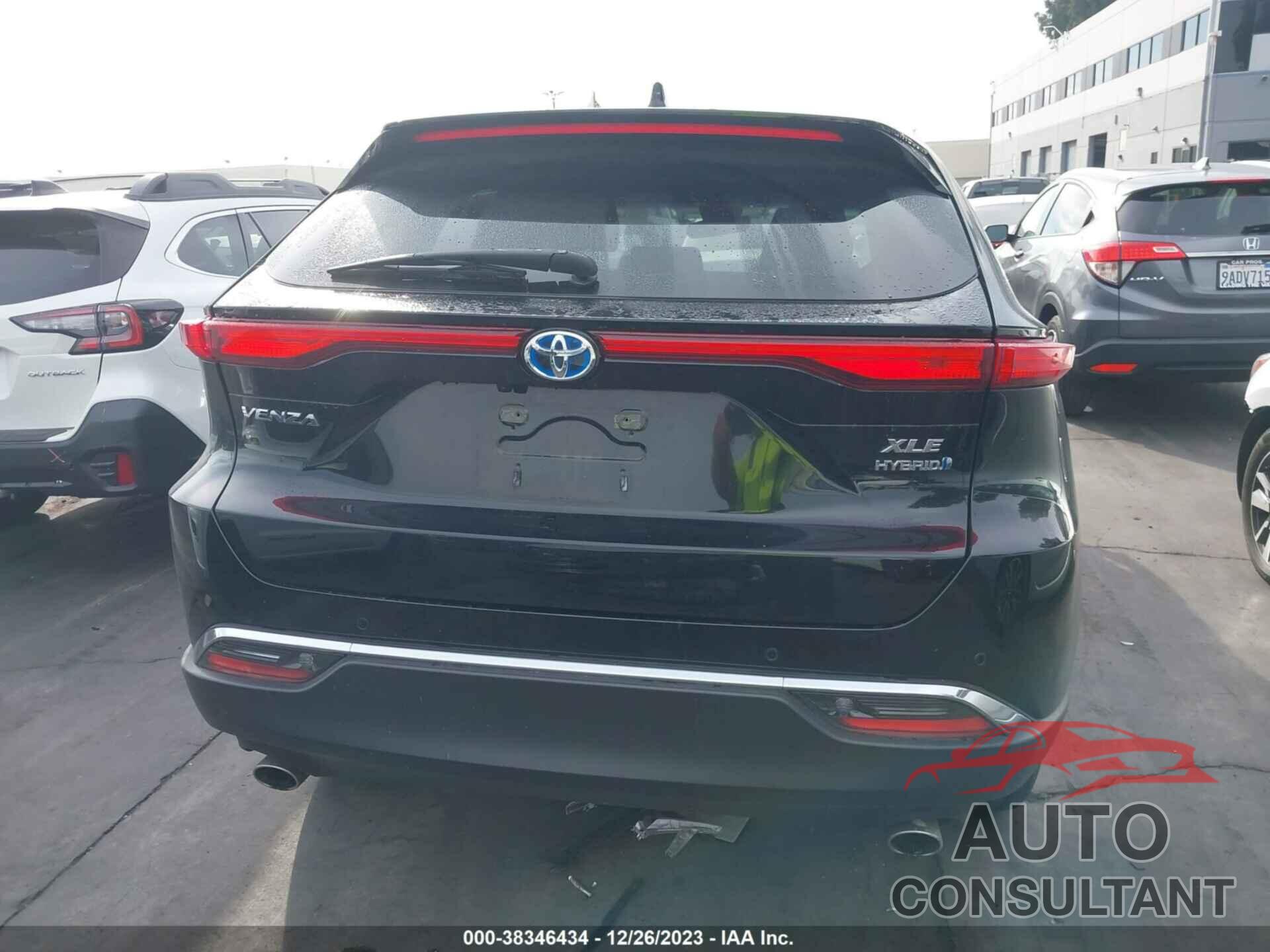 TOYOTA VENZA 2021 - JTEAAAAH6MJ015660