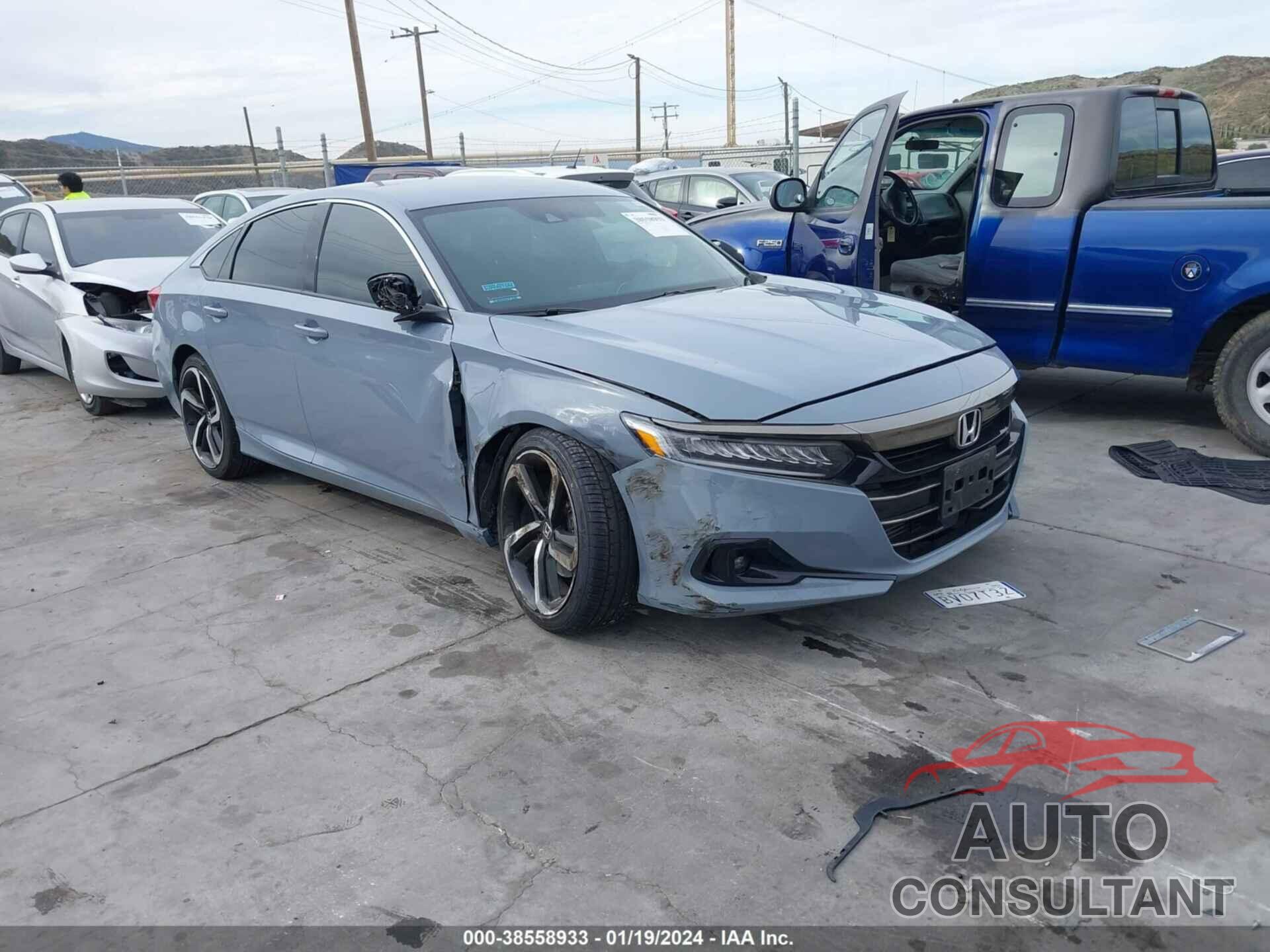 HONDA ACCORD 2022 - 1HGCV1F32NA117054