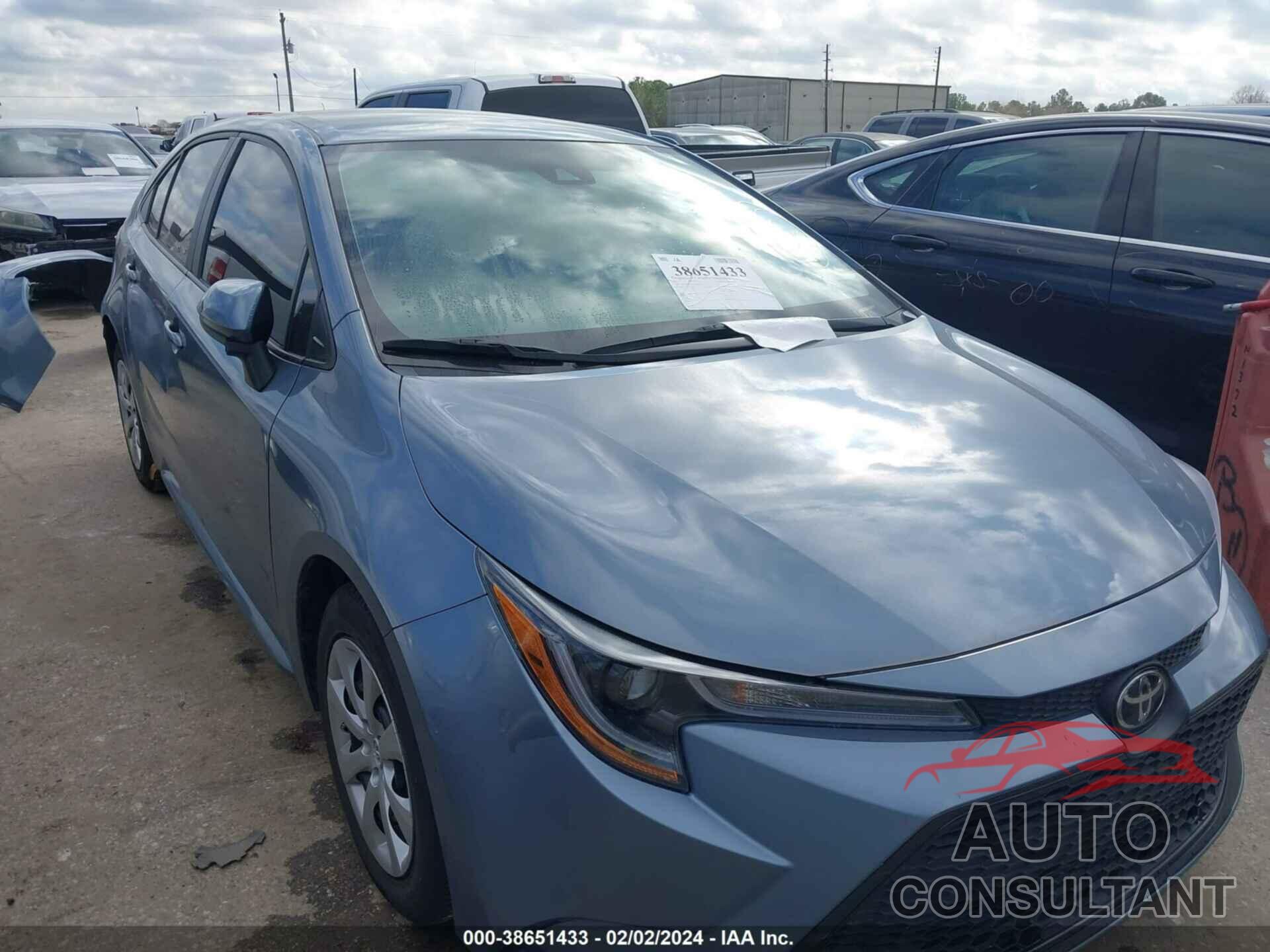TOYOTA COROLLA 2021 - 5YFEPMAE7MP208715