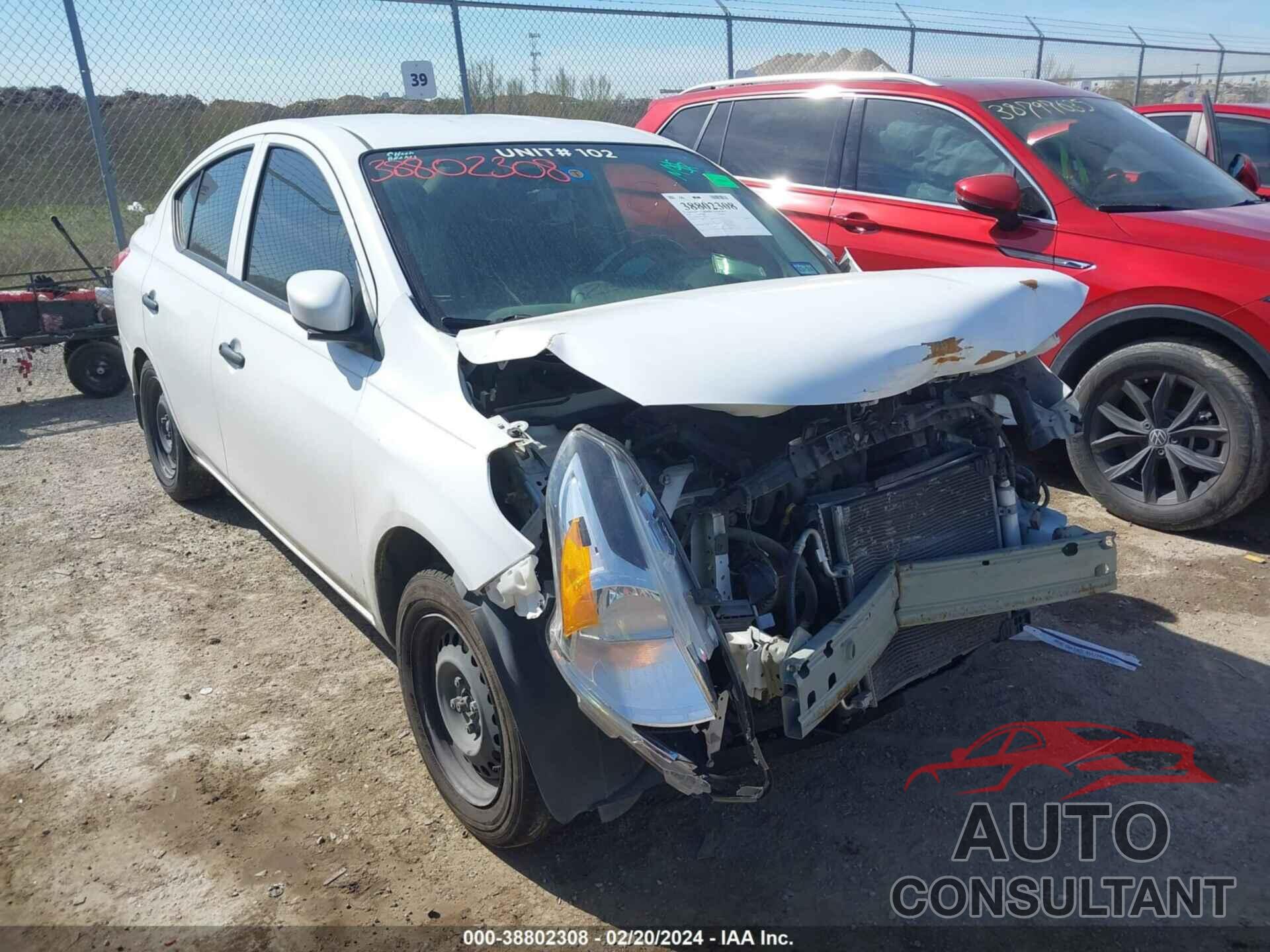 NISSAN VERSA 2019 - 3N1CN7AP4KL827186