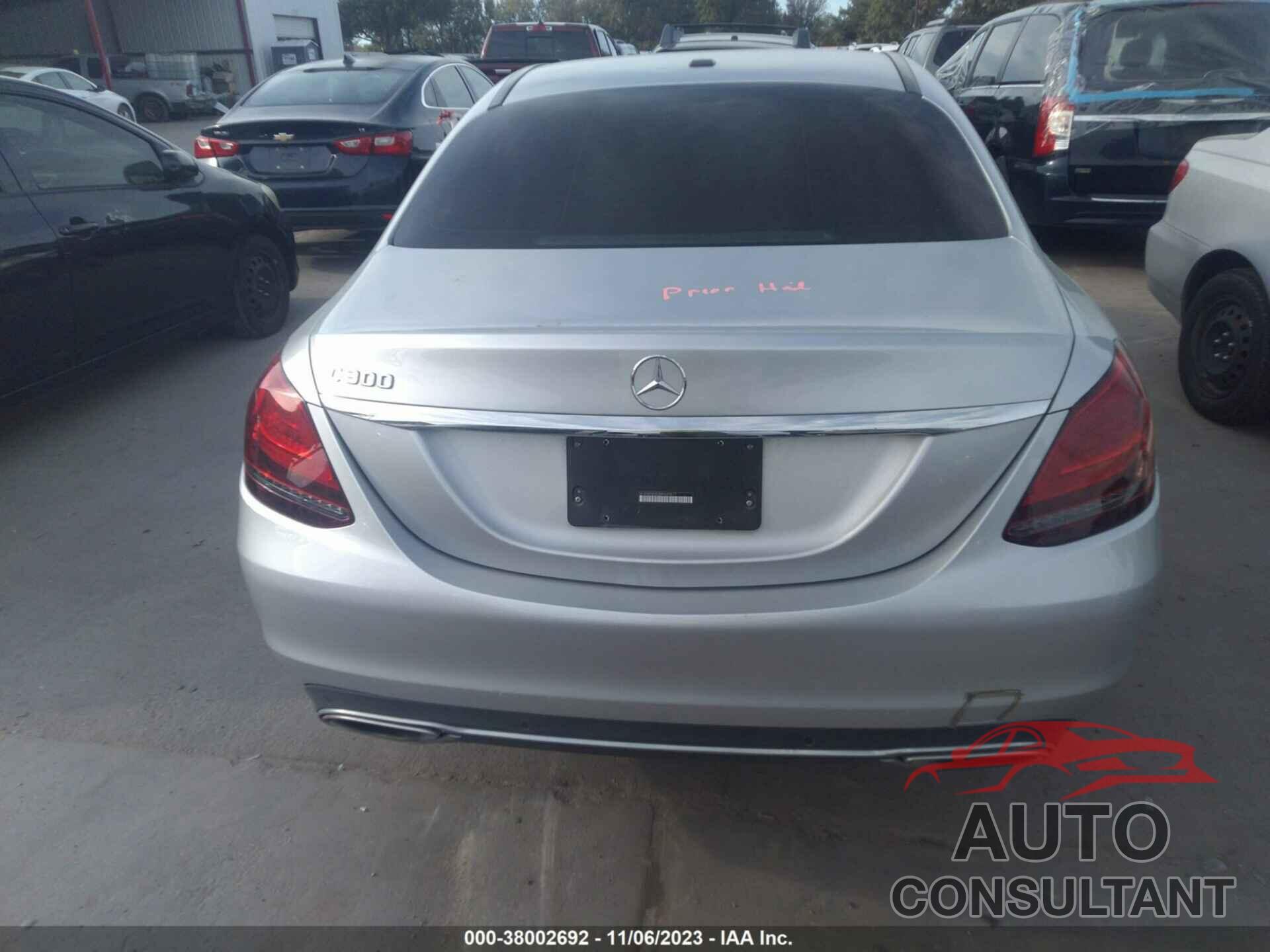 MERCEDES-BENZ C 300 2021 - W1KWF8DB2MR645517