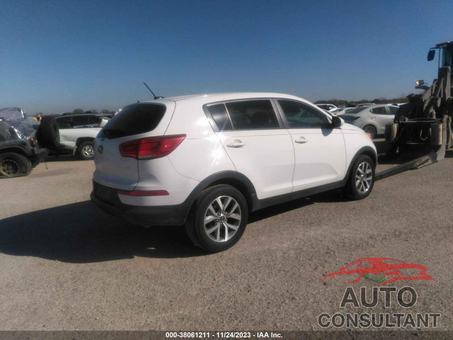 KIA SPORTAGE 2016 - KNDPB3AC0G7823435