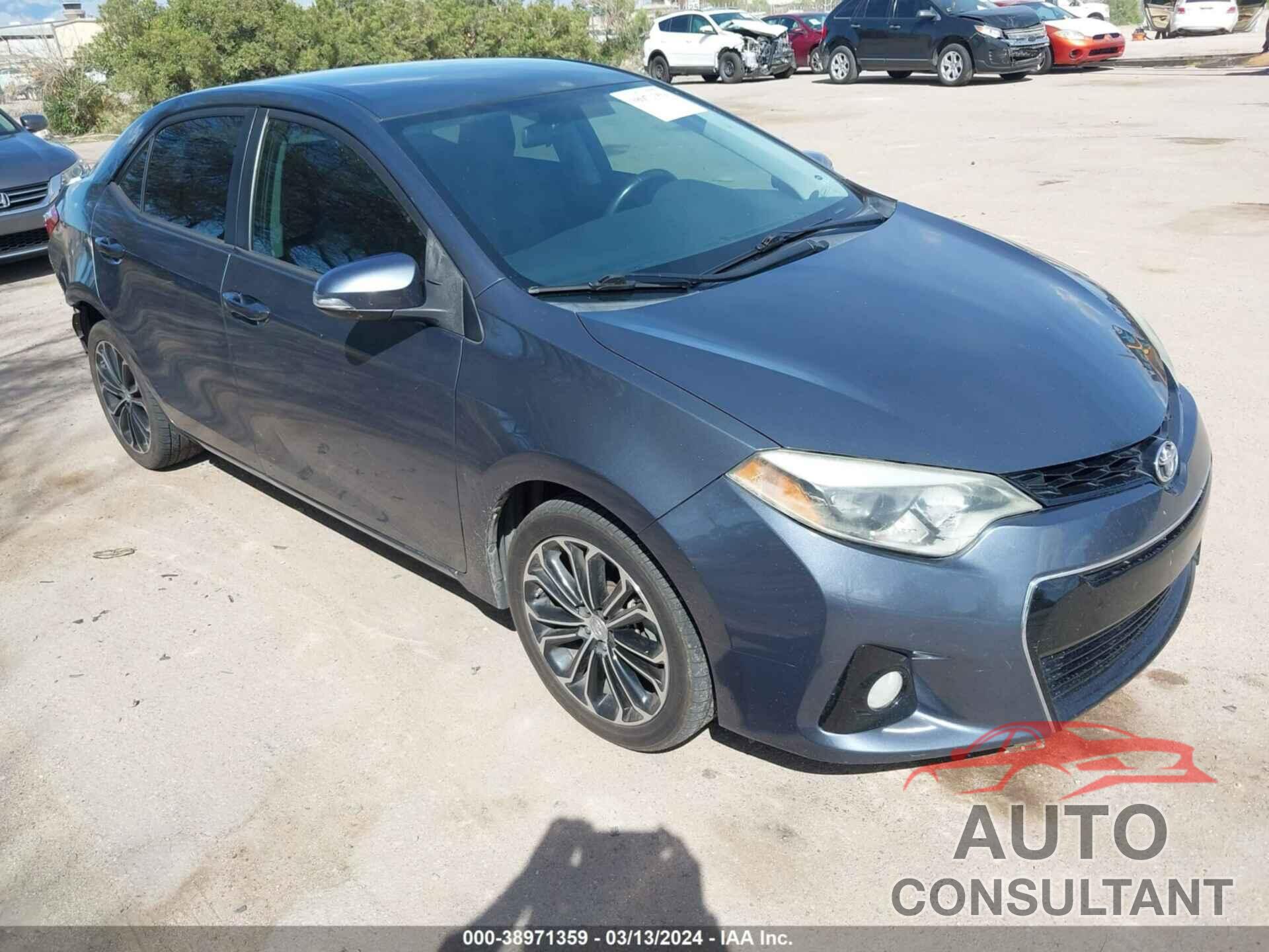 TOYOTA COROLLA 2016 - 5YFBURHE3GP389587