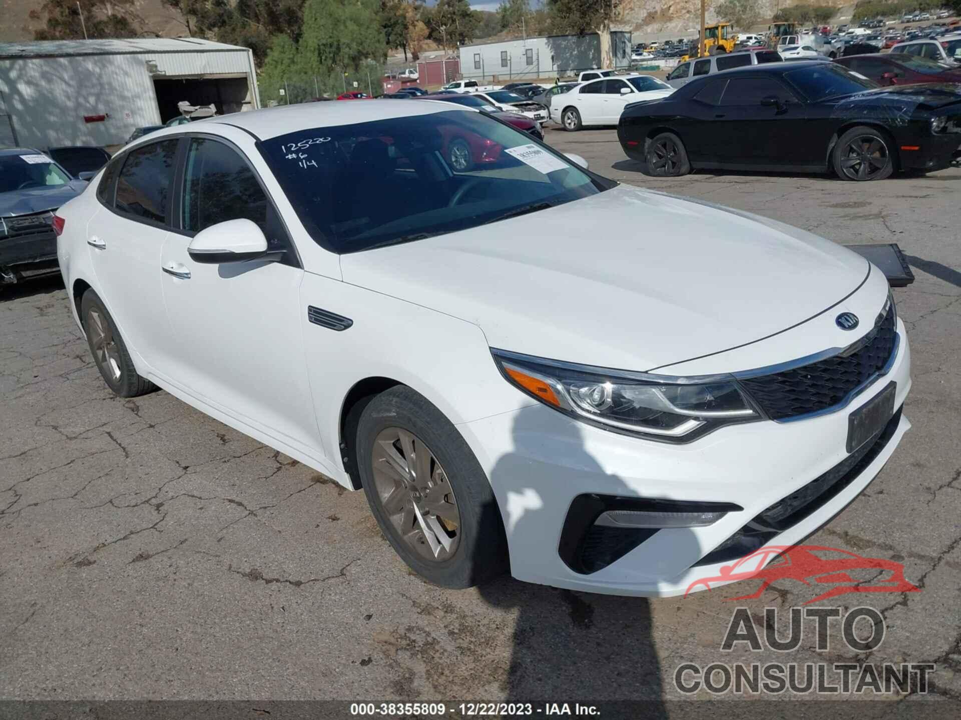 KIA OPTIMA 2019 - 5XXGT4L33KG339596