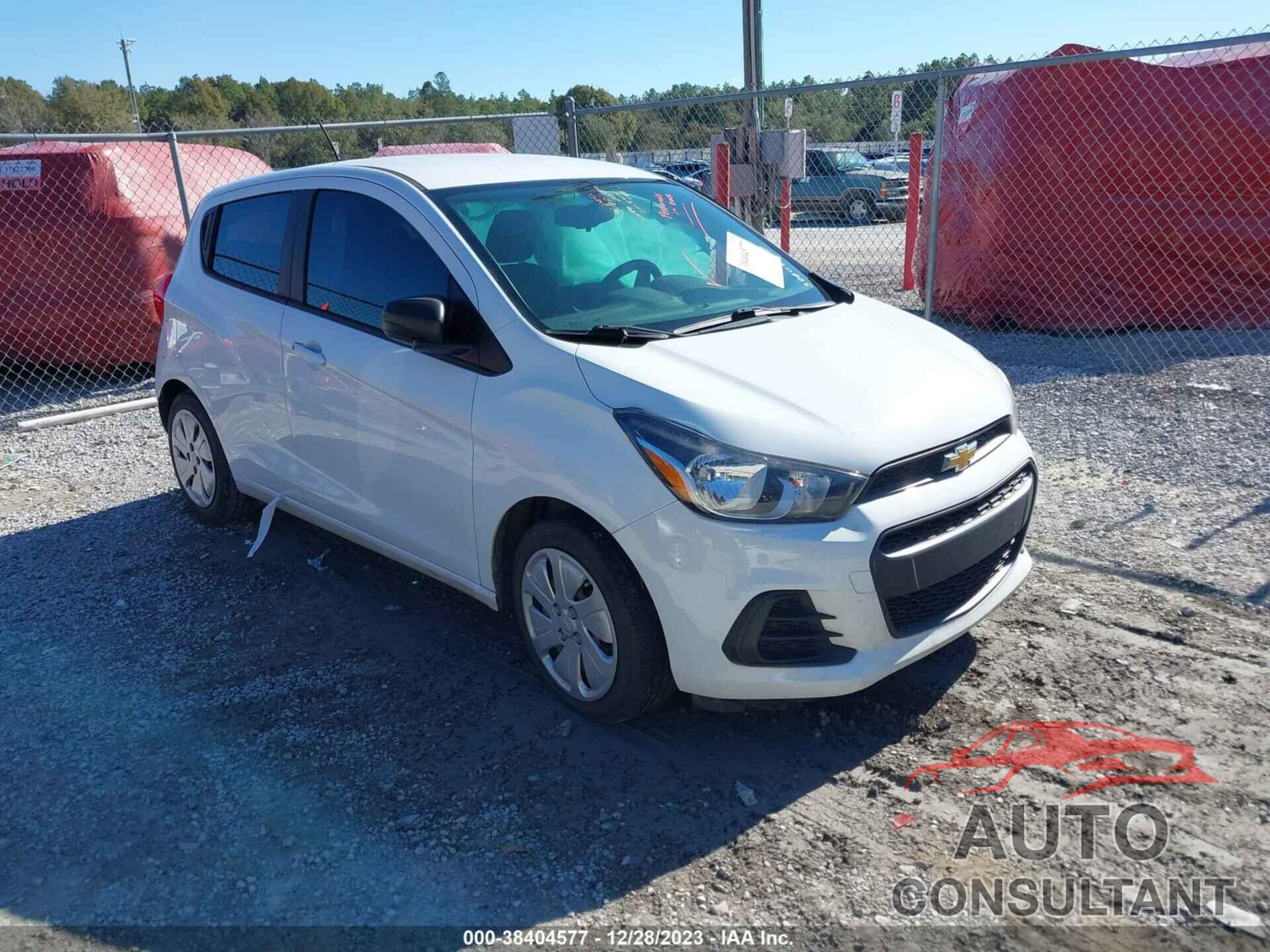 CHEVROLET SPARK 2017 - KL8CB6SA7HC820529