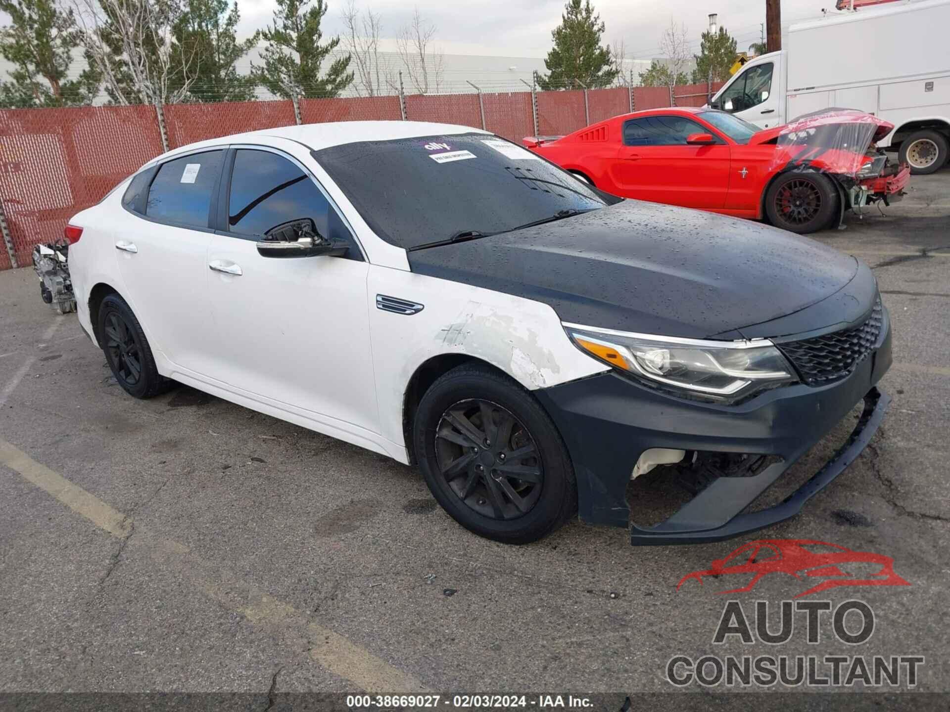 KIA OPTIMA 2020 - 5XXGT4L33LG386421