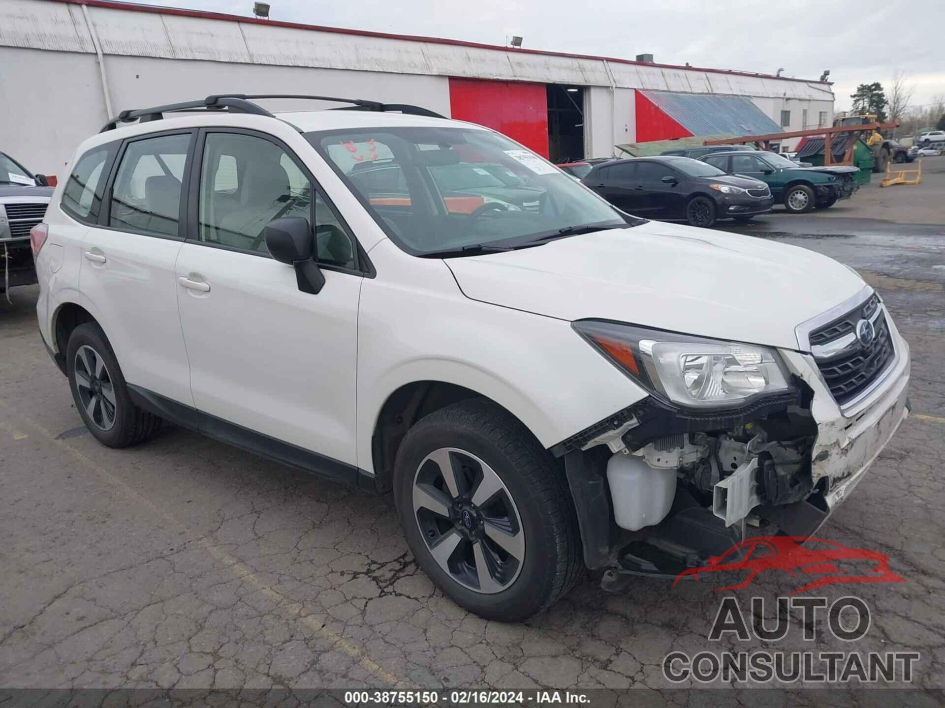 SUBARU FORESTER 2017 - JF2SJABC1HH587763