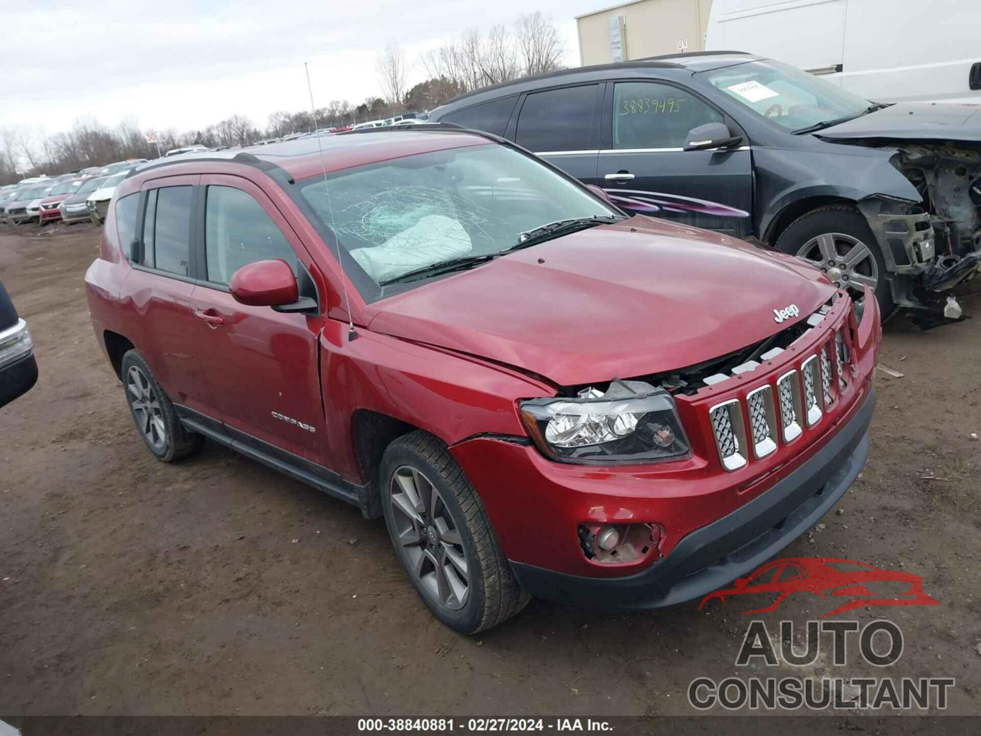 JEEP COMPASS 2017 - 1C4NJDEB5HD163686