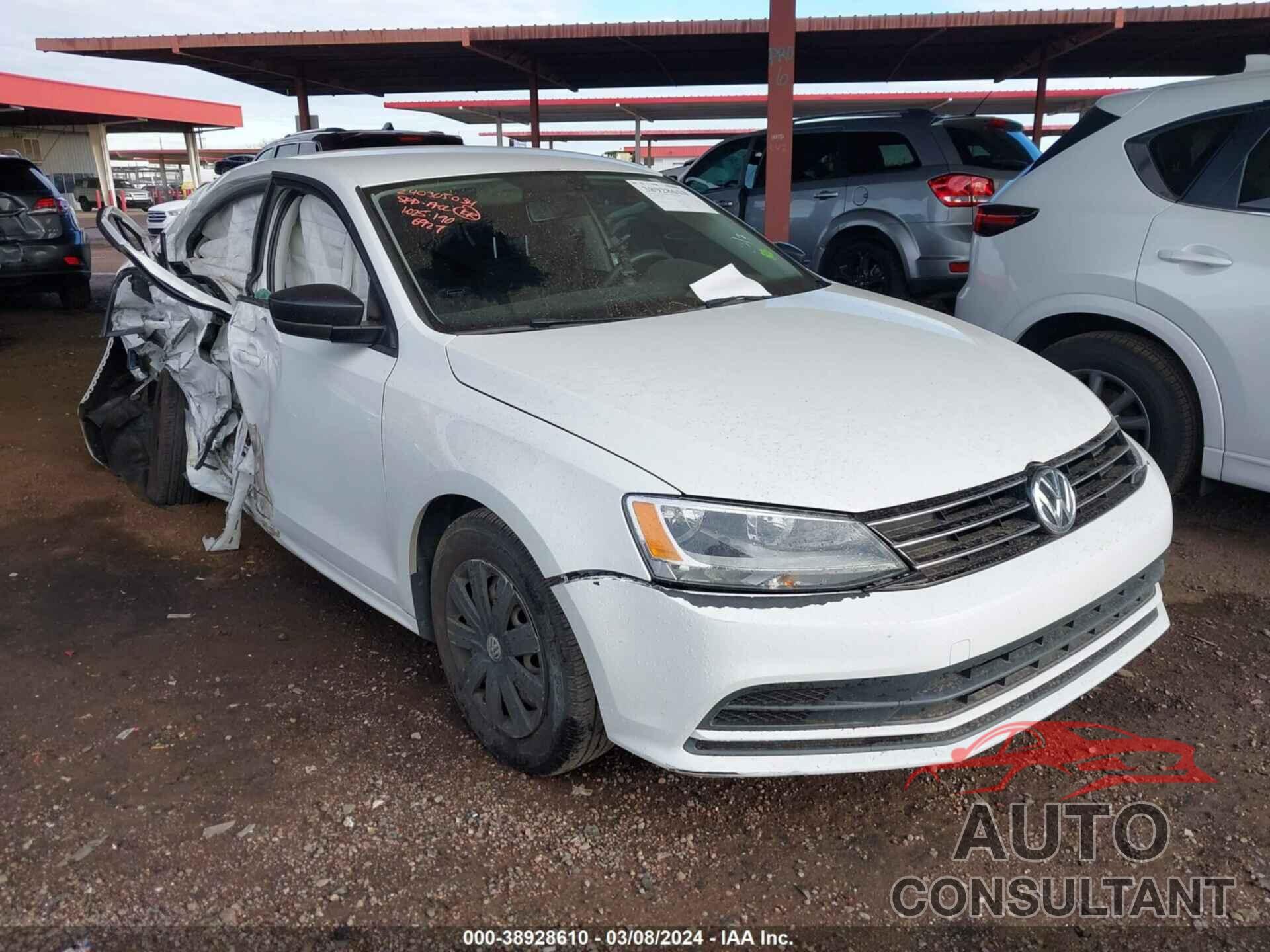 VOLKSWAGEN JETTA 2016 - 3VW267AJ7GM316927