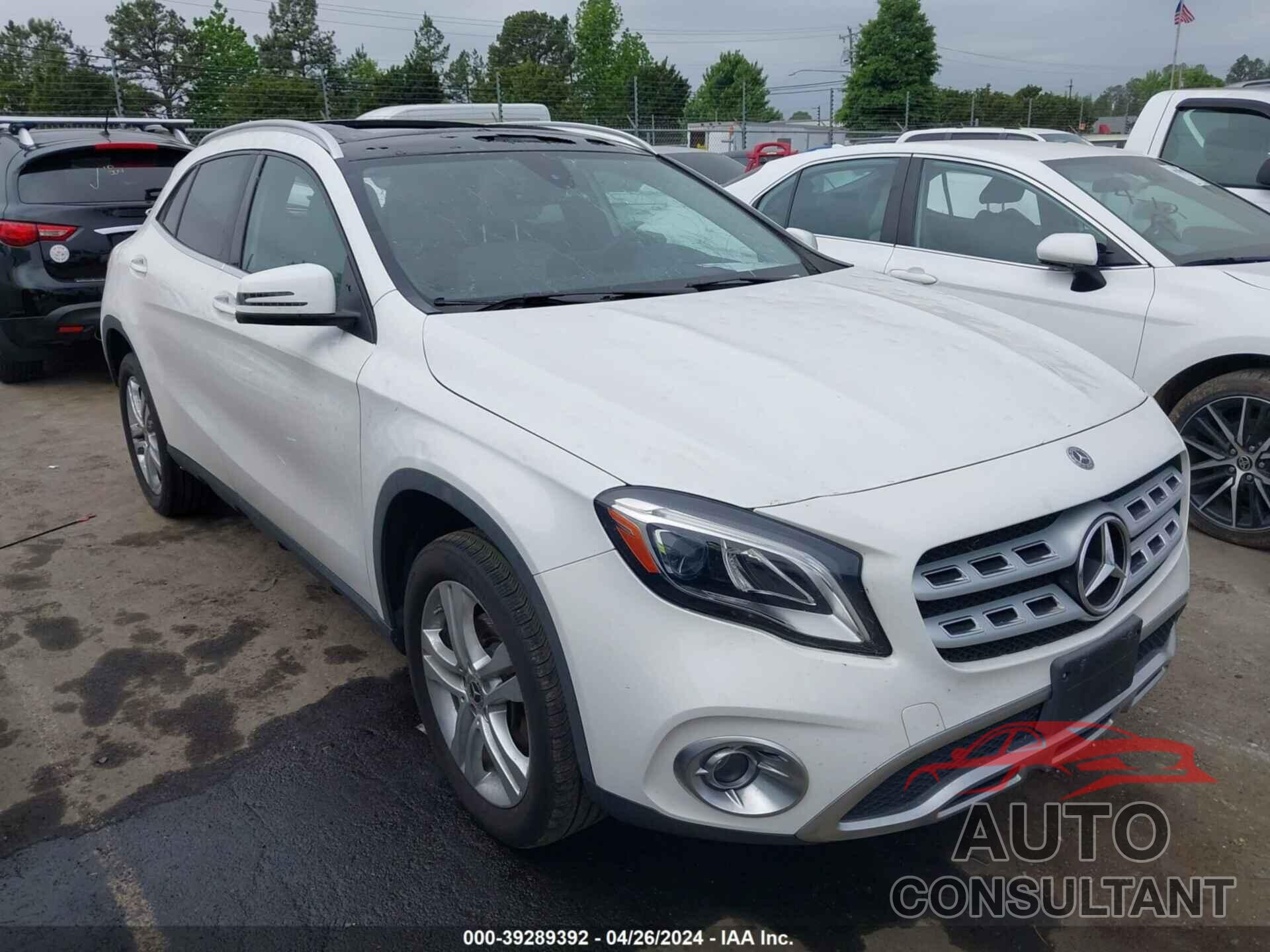 MERCEDES-BENZ GLA 250 2019 - WDCTG4GB2KJ590359