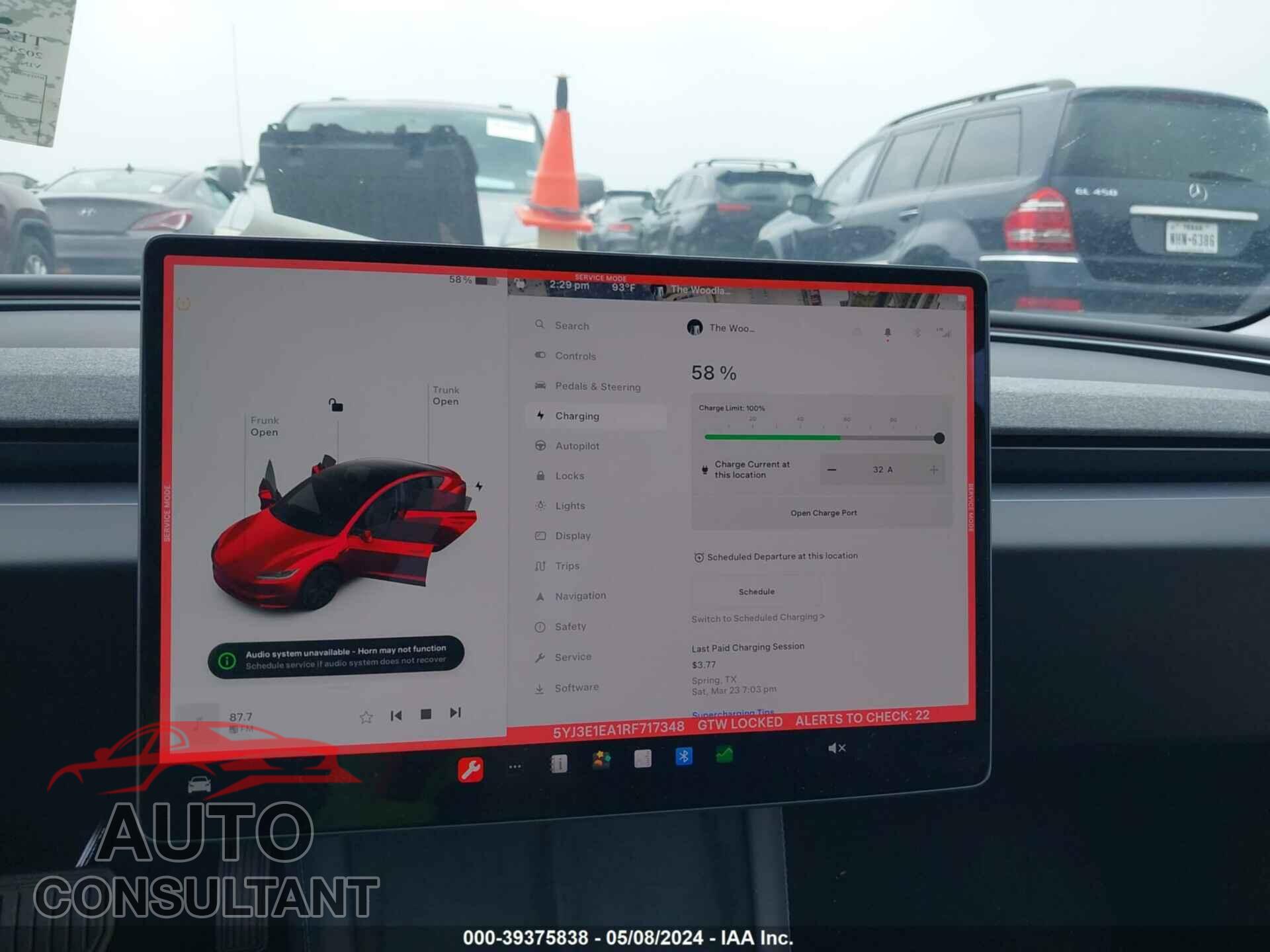TESLA MODEL 3 2024 - 5YJ3E1EA1RF717348