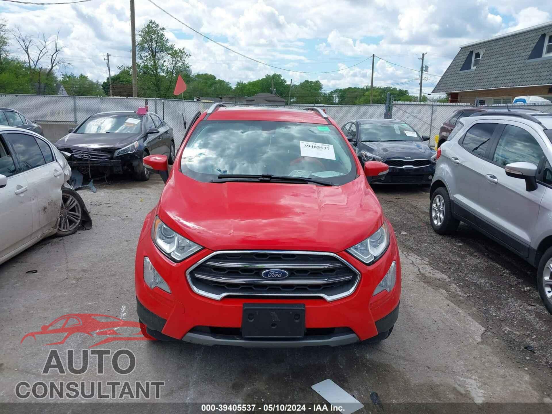 FORD ECOSPORT 2021 - MAJ6S3KL9MC402784