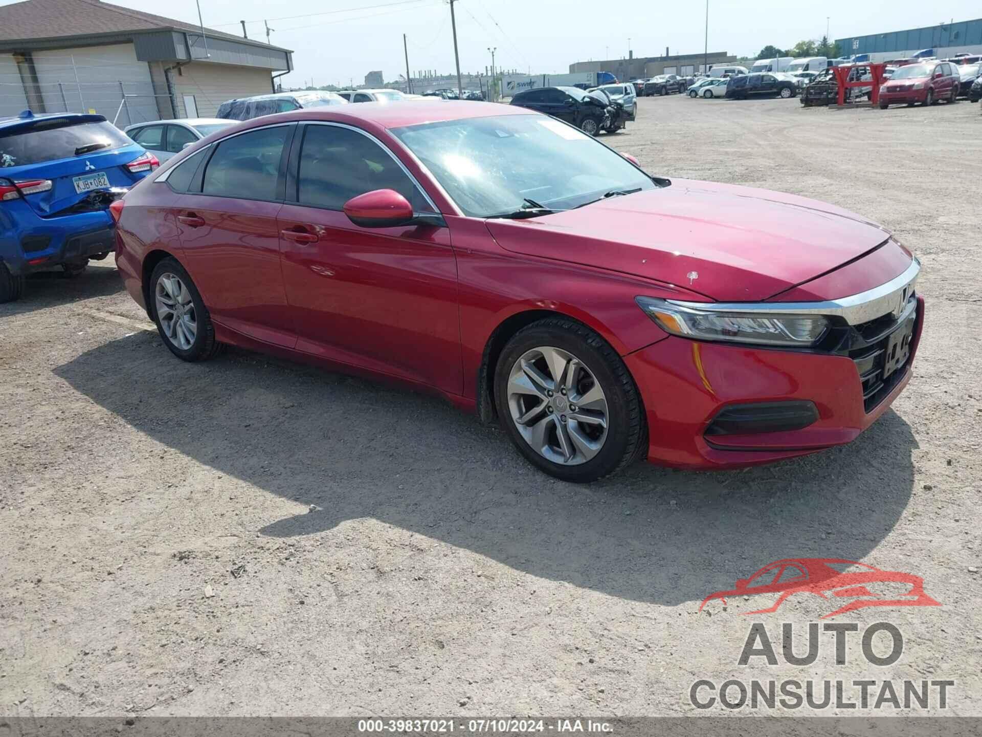 HONDA ACCORD 2018 - 1HGCV1F19JA166714