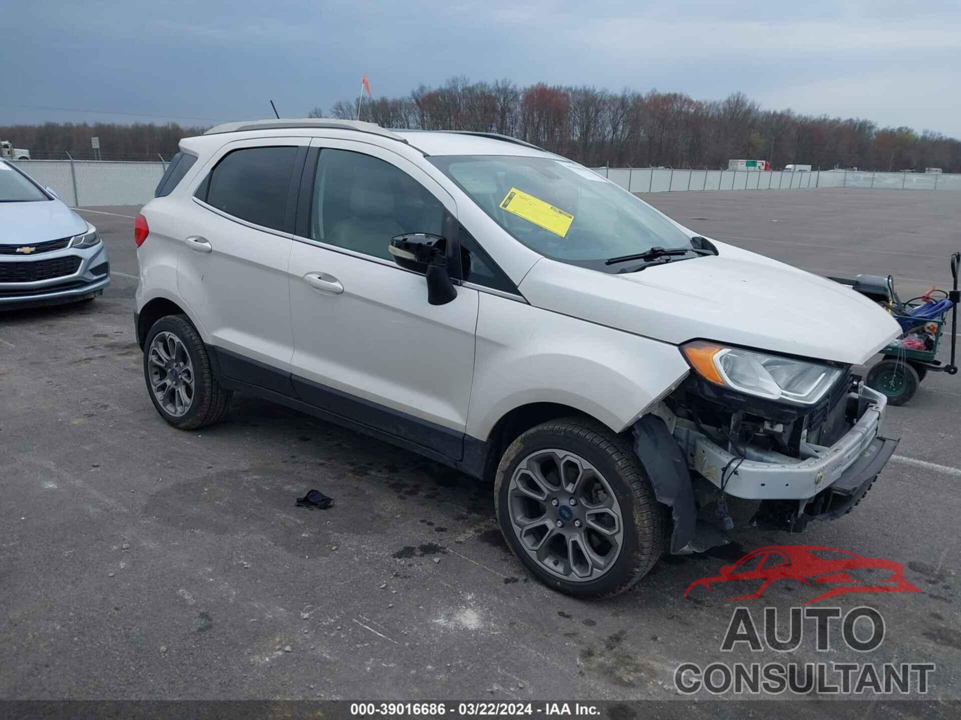 FORD ECOSPORT 2018 - MAJ6P1WL6JC200884