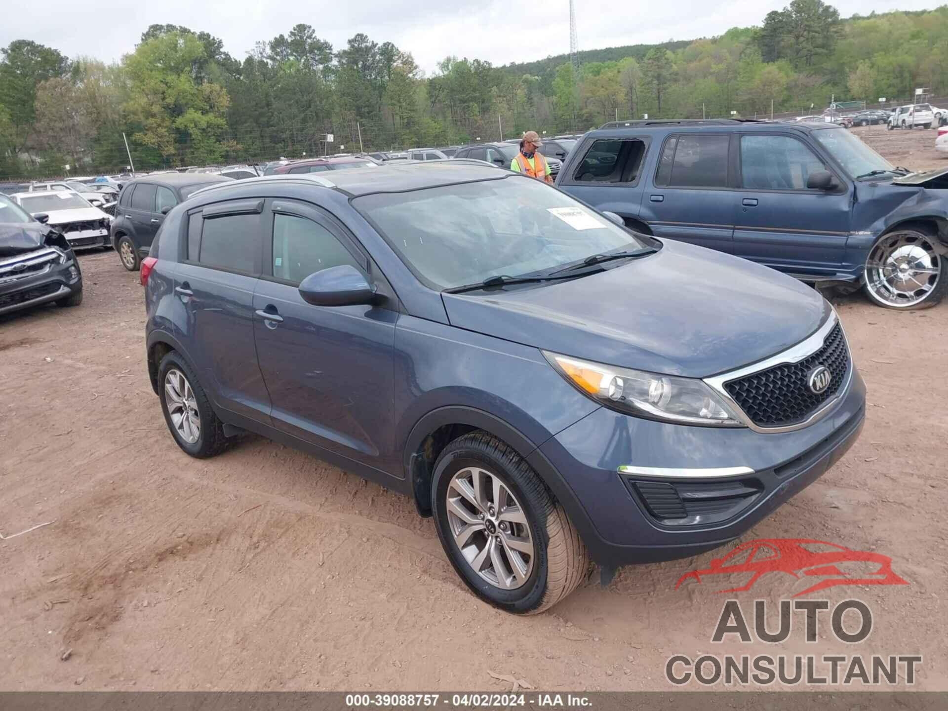 KIA SPORTAGE 2016 - KNDPB3AC4G7846233