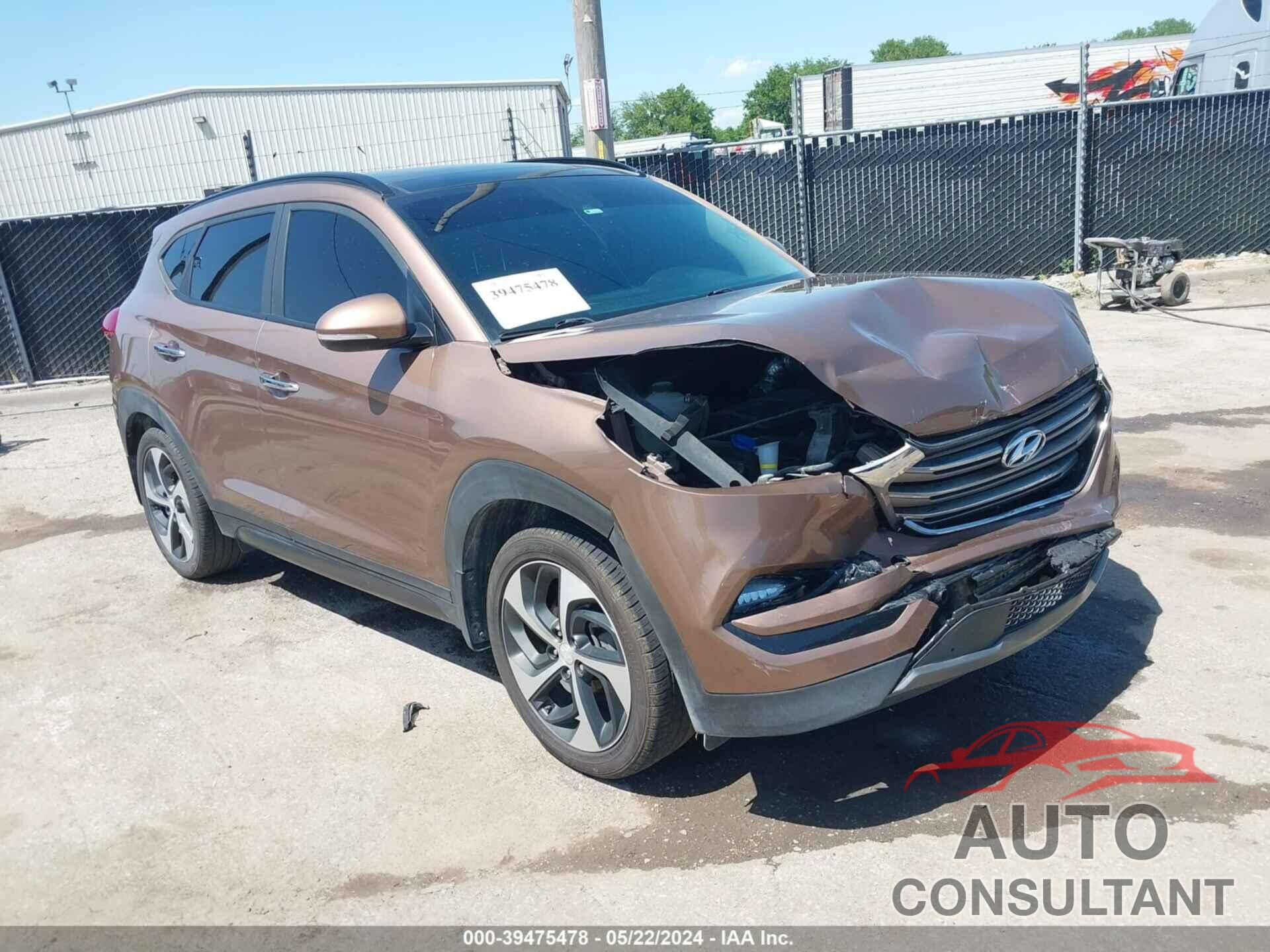 HYUNDAI TUCSON 2016 - KM8J33A20GU163520