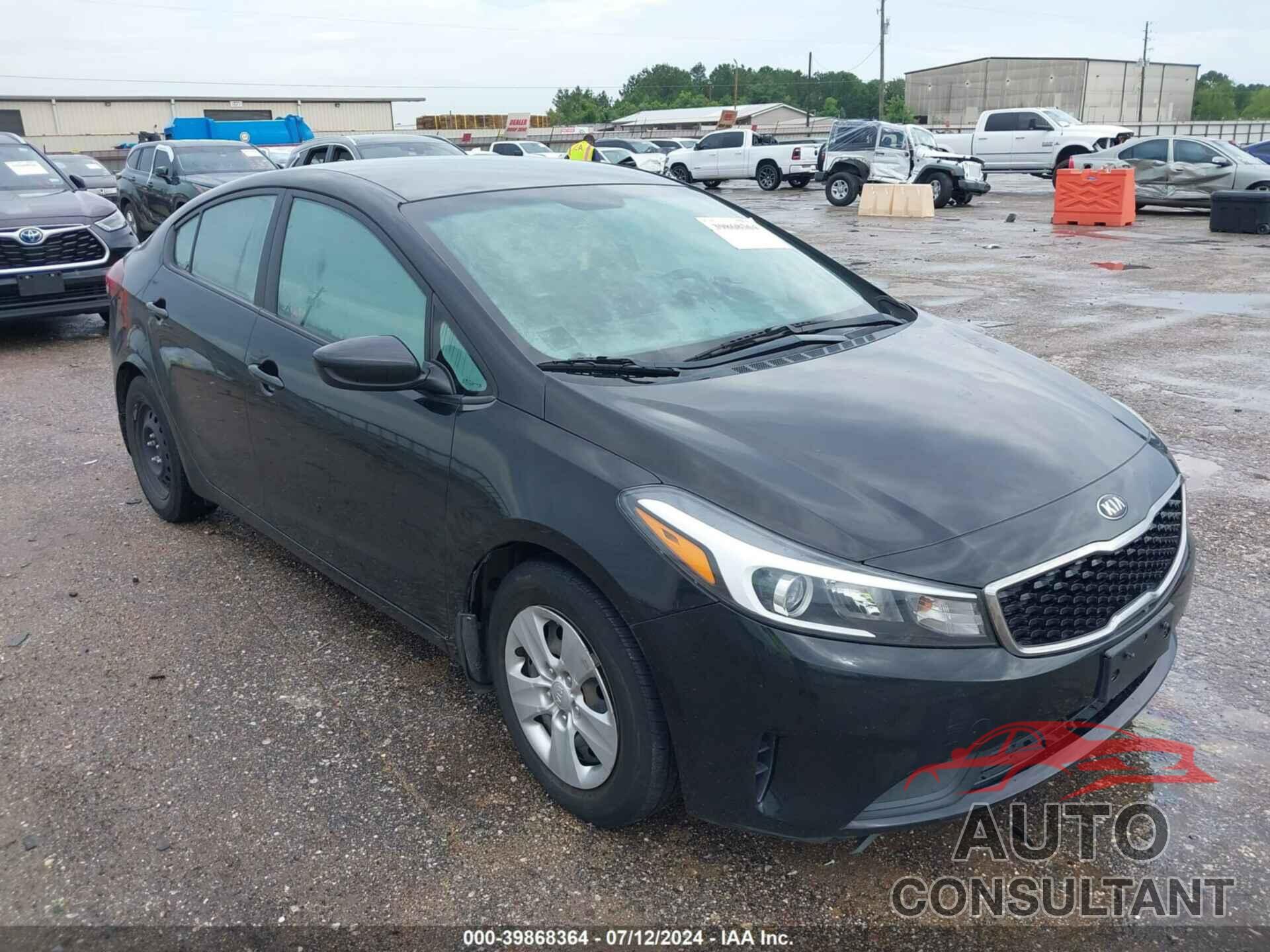 KIA FORTE 2017 - 3KPFK4A70HE114025