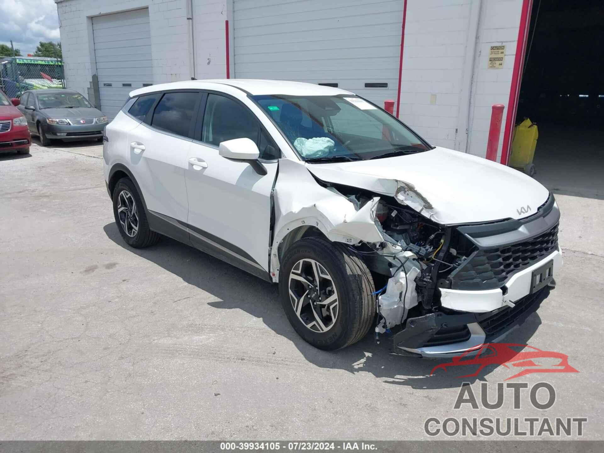 KIA SPORTAGE 2023 - KNDPU3AF6P7036218