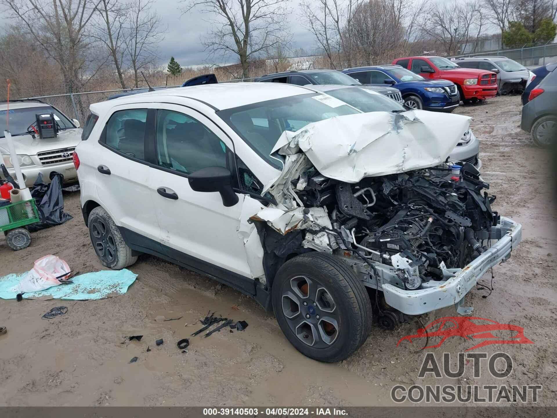 FORD ECOSPORT 2018 - MAJ6P1SL8JC228935