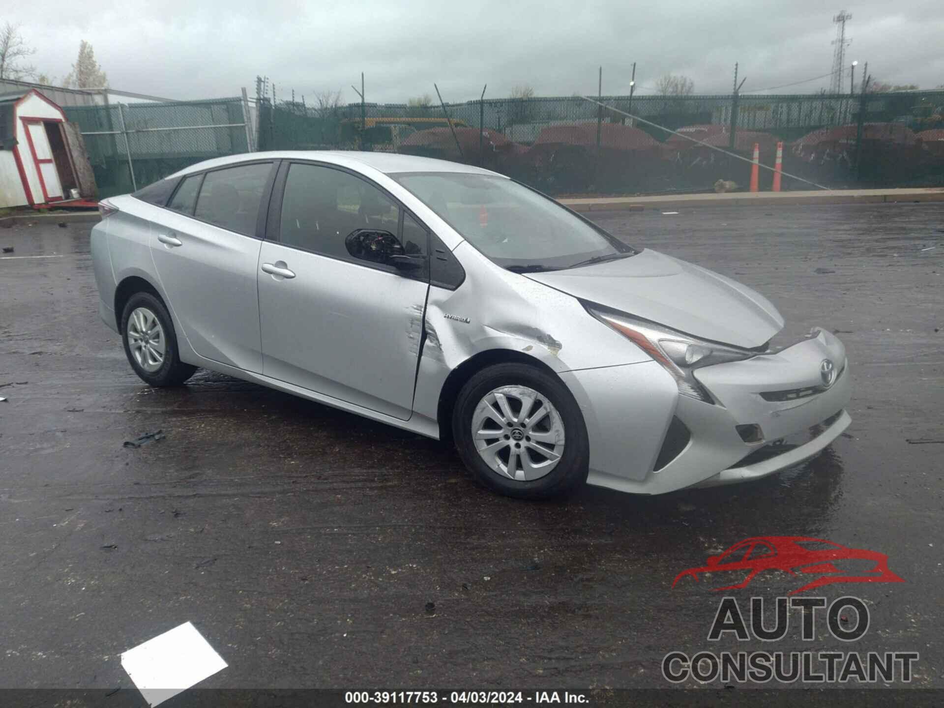 TOYOTA PRIUS 2016 - JTDKBRFU6G3019615