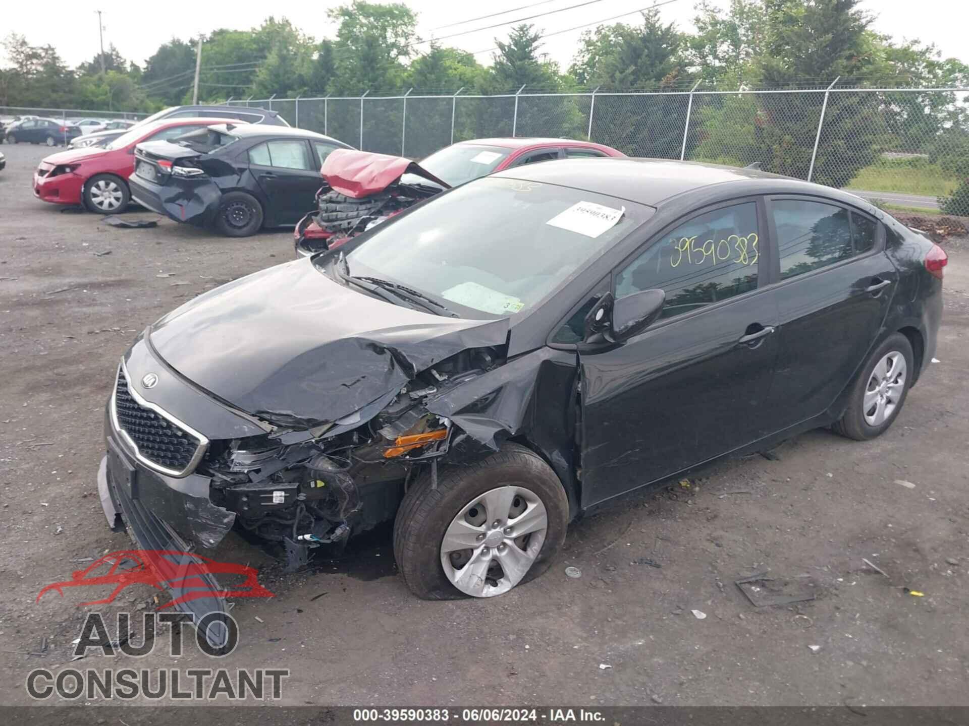 KIA FORTE 2017 - 3KPFK4A77HE136989