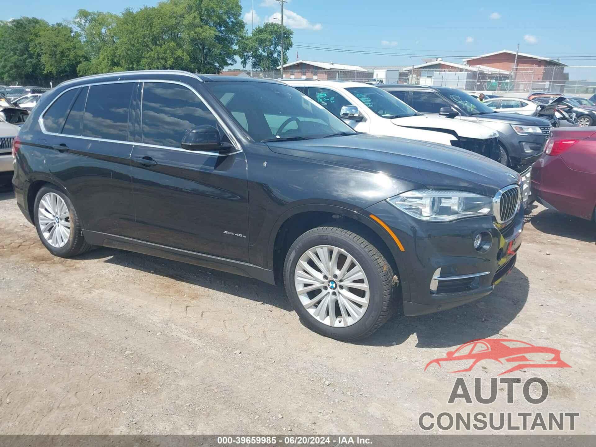 BMW X5 EDRIVE 2016 - 5UXKT0C57G0F74811