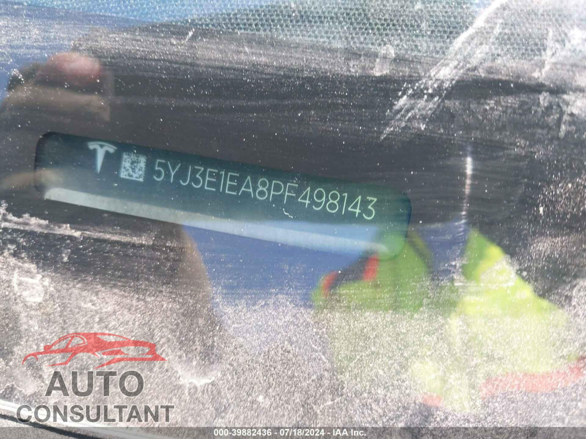 TESLA MODEL 3 2023 - 5YJ3E1EA8PF498143