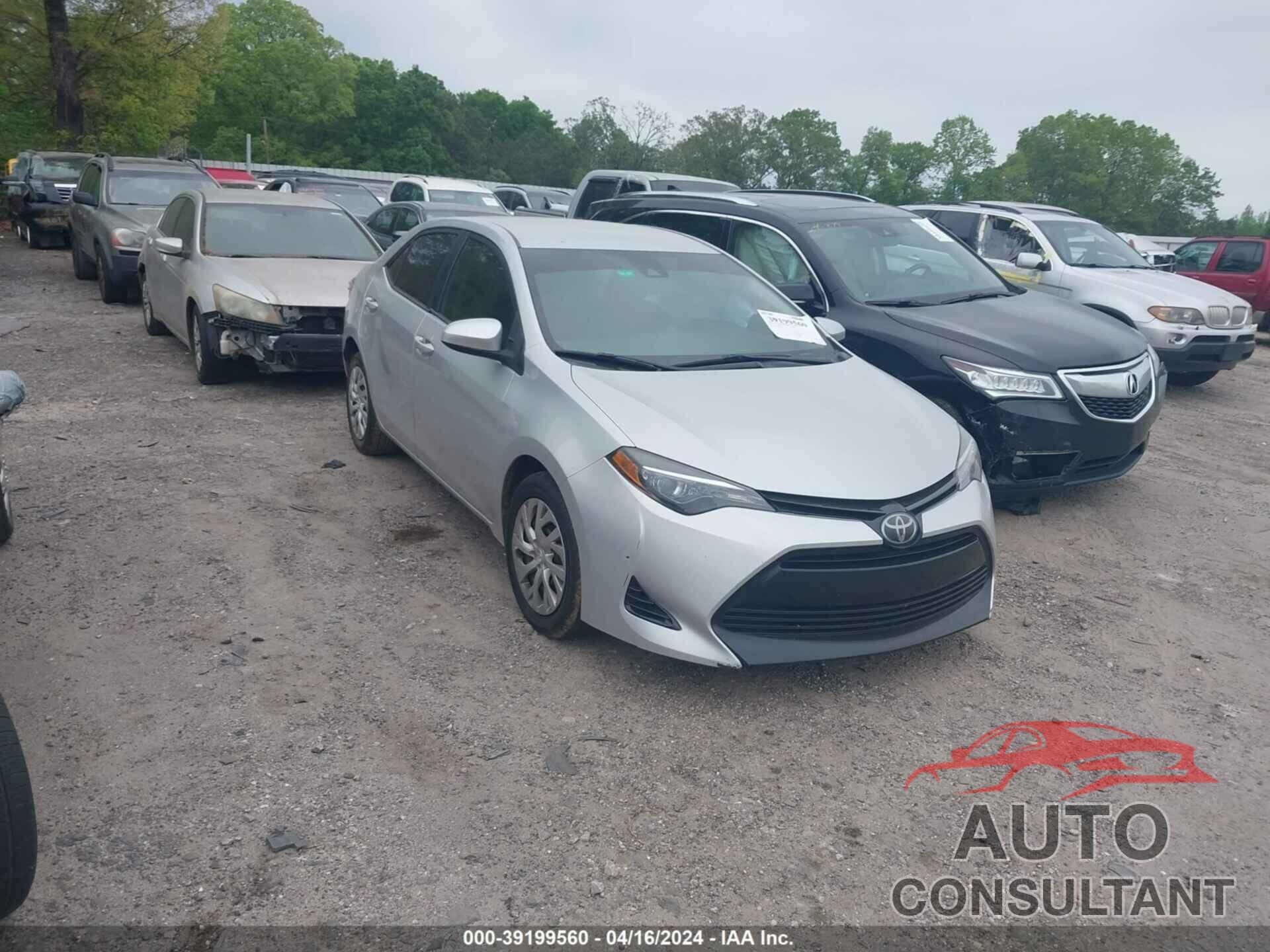 TOYOTA COROLLA 2018 - 2T1BURHE3JC099549