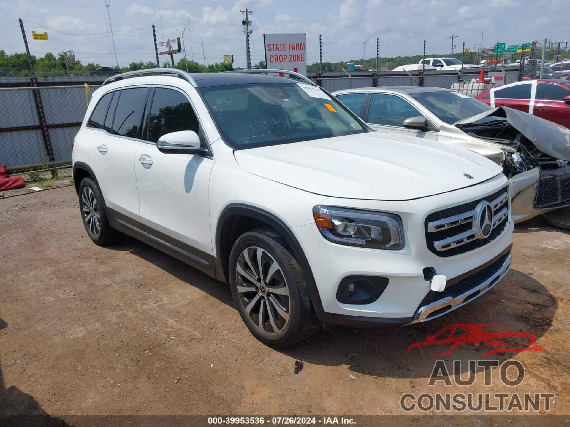 MERCEDES-BENZ GLB 250 2022 - W1N4M4GB6NW190596