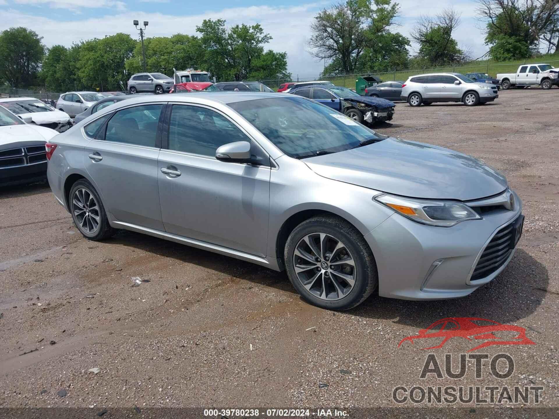 TOYOTA AVALON 2017 - 4T1BK1EB7HU247051