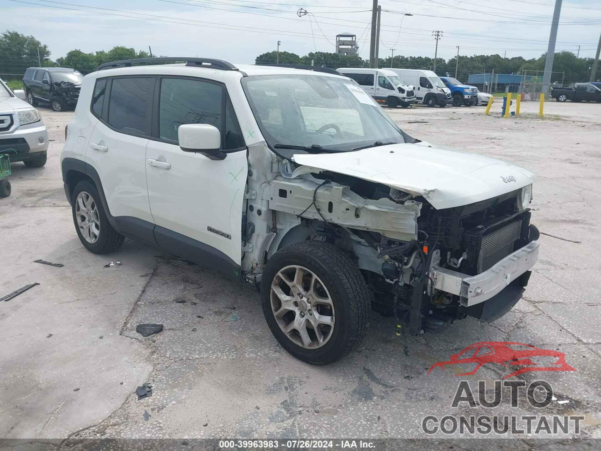 JEEP RENEGADE 2018 - ZACCJABB3JPH88654