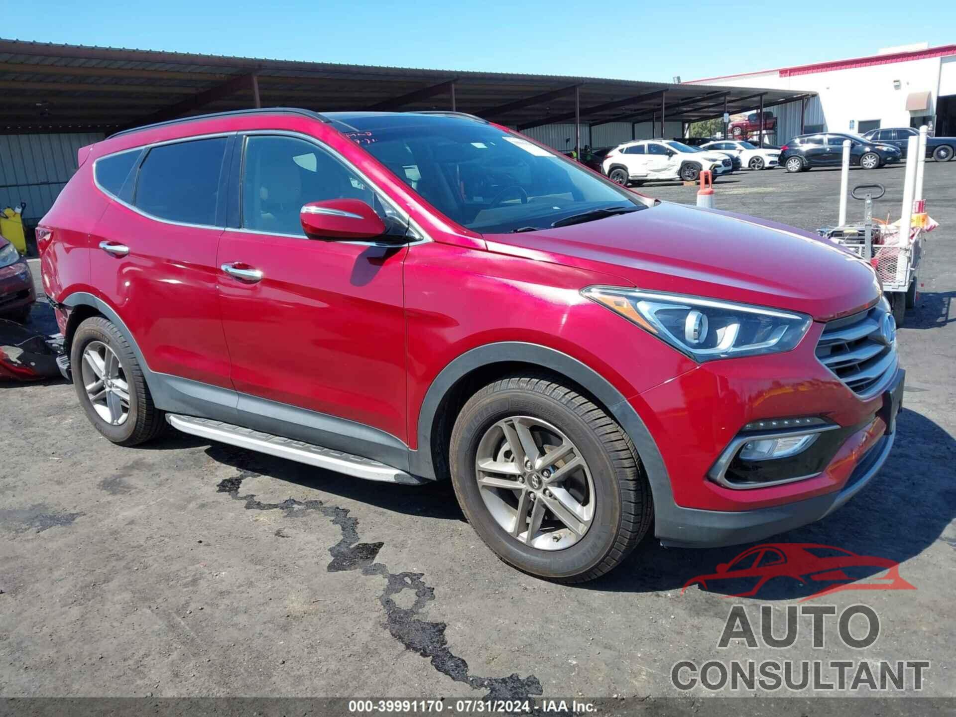 HYUNDAI SANTA FE SPORT 2017 - 5XYZUDLB4HG418583