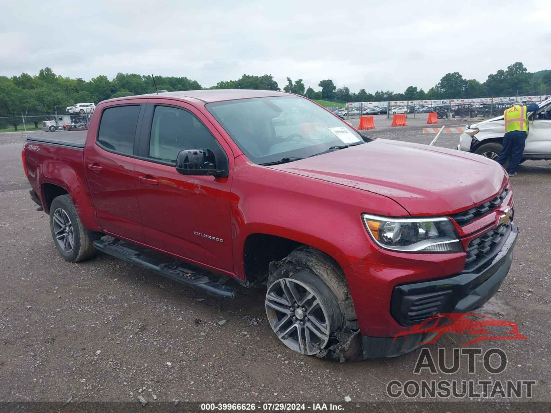 CHEVROLET COLORADO 2021 - 1GCGTBEN5M1204508