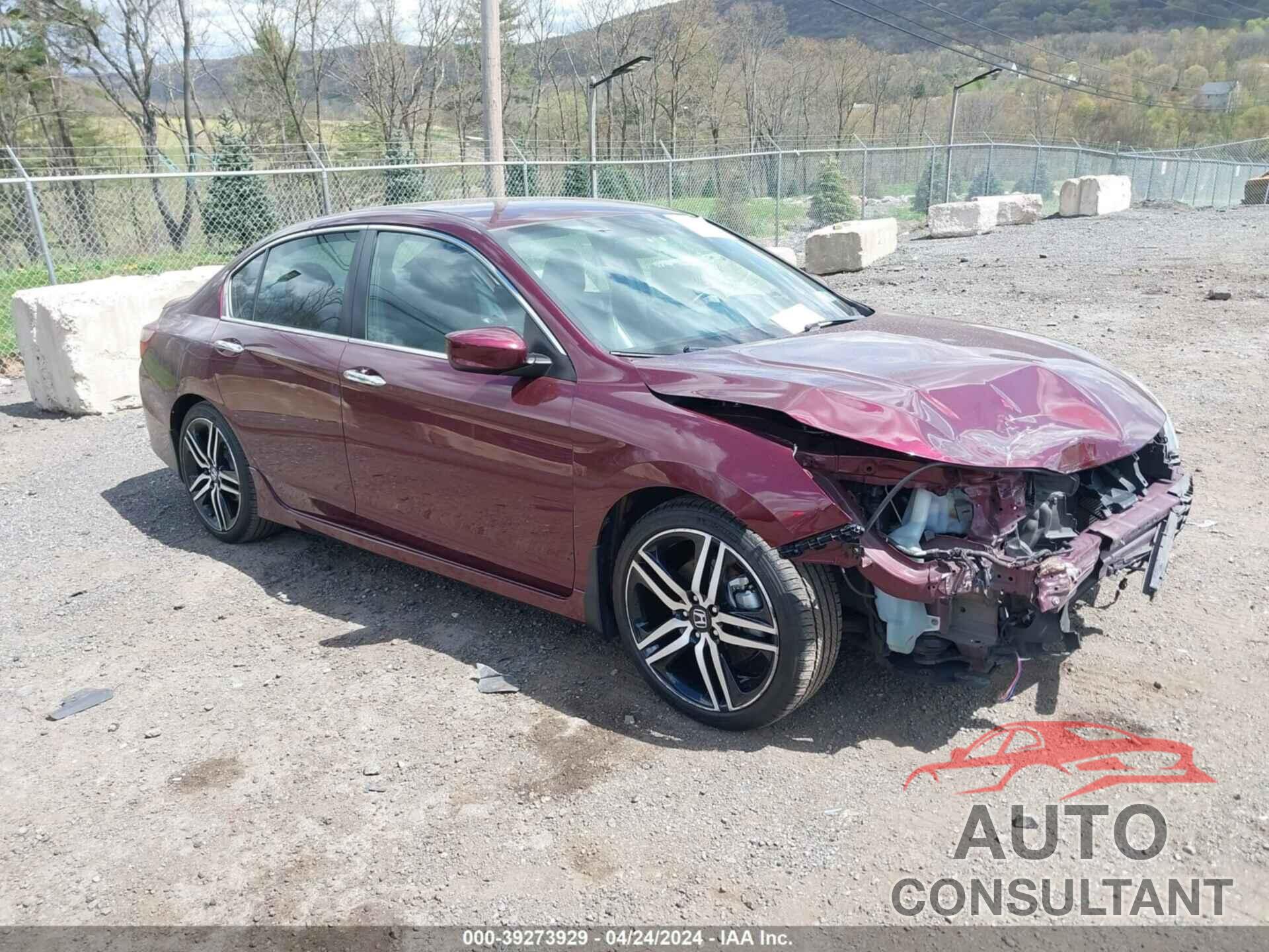 HONDA ACCORD 2016 - 1HGCR2F59GA204111