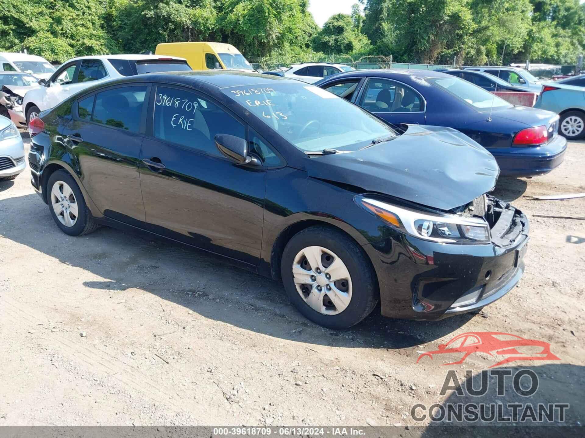 KIA FORTE 2017 - 3KPFK4A72HE049372