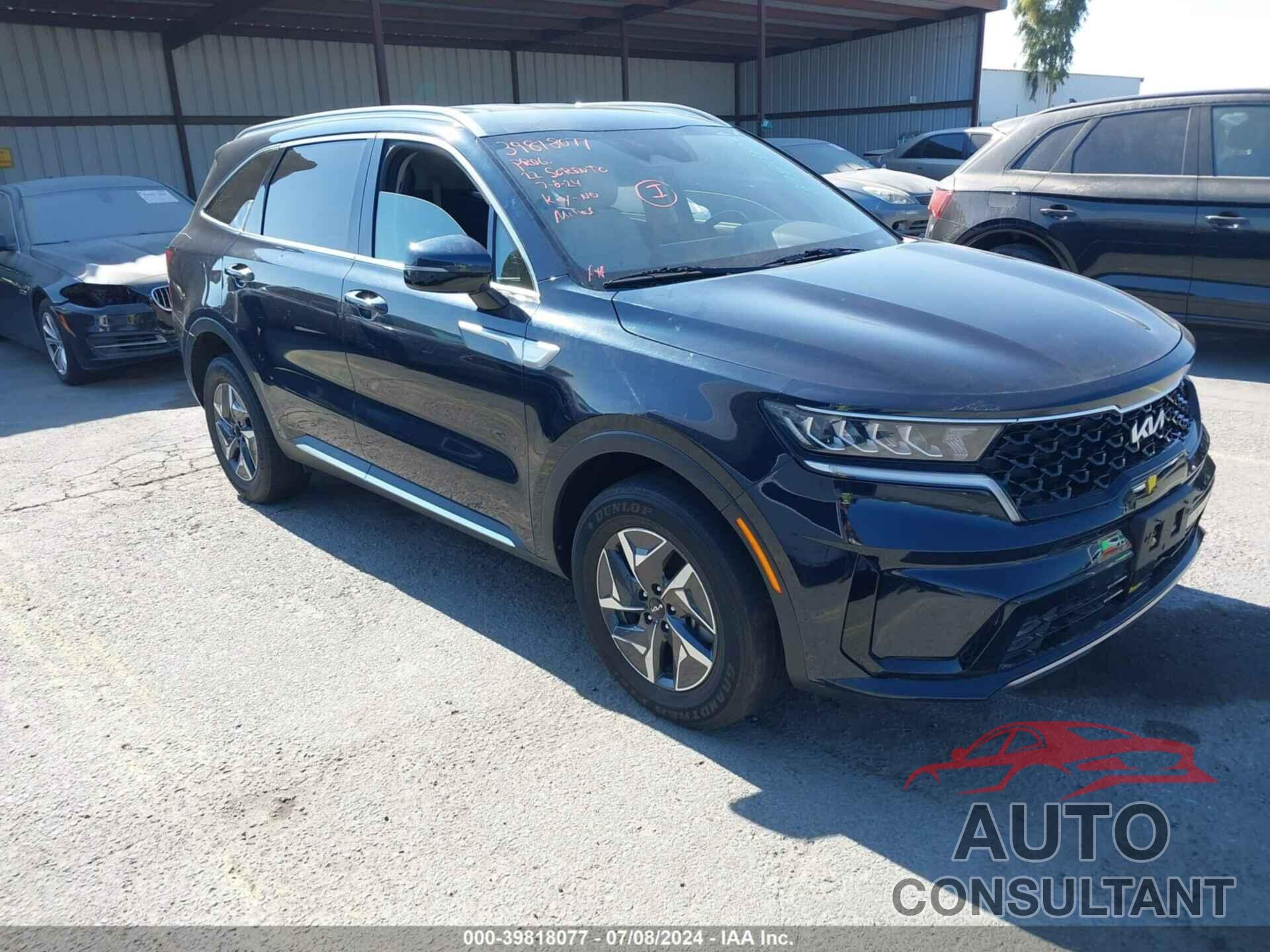 KIA SORENTO HYBRID 2022 - KNDRH4LG5N5062648