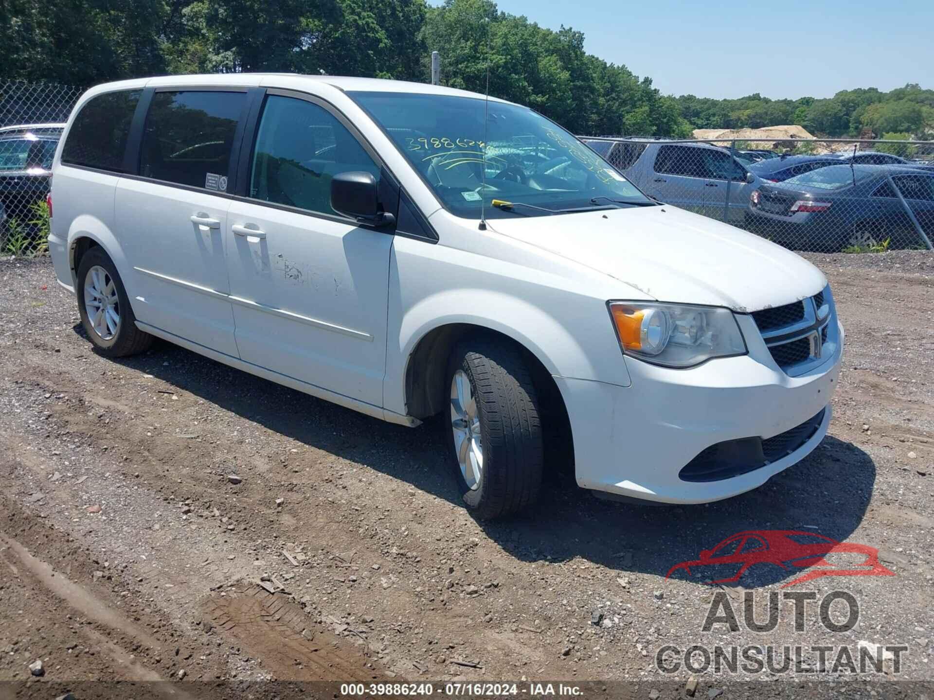 DODGE GRAND CARAVAN 2016 - 2C4RDGBG5GR171311