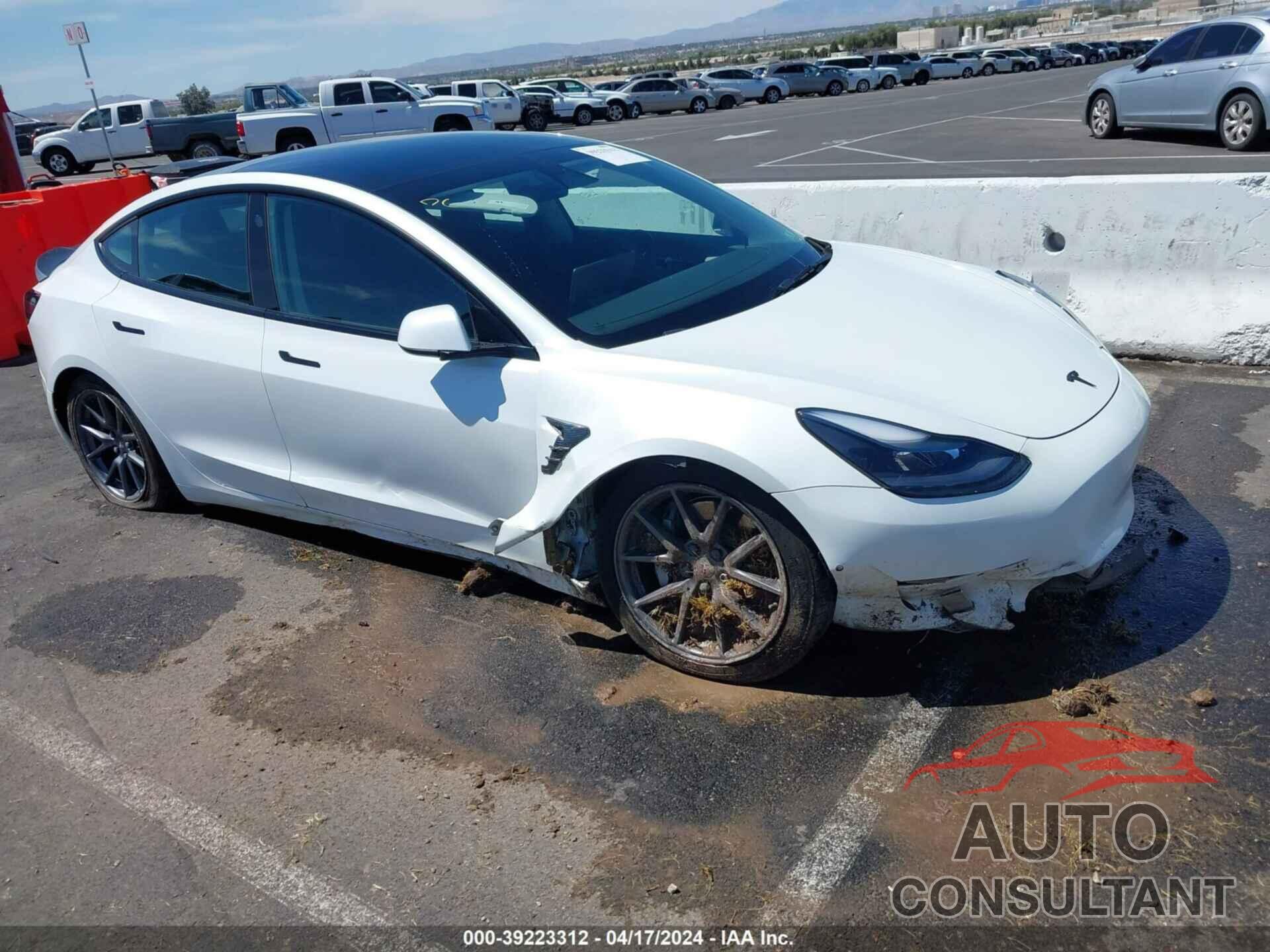 TESLA MODEL 3 2022 - 5YJ3E1EB0NF112496