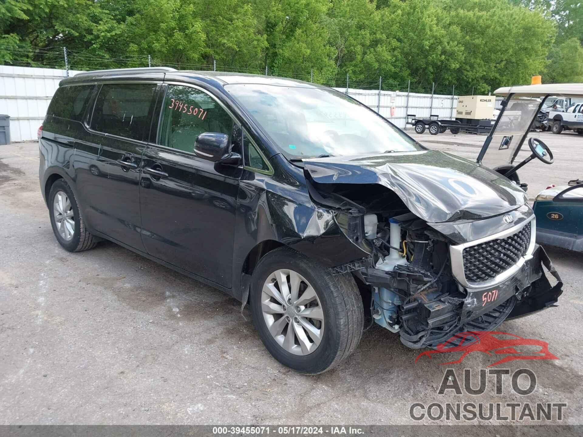 KIA SEDONA 2016 - KNDMC5C13G6168832