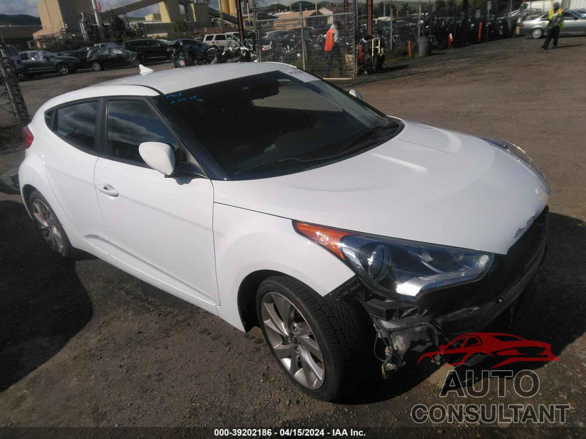 HYUNDAI VELOSTER 2016 - KMHTC6AD5GU248459