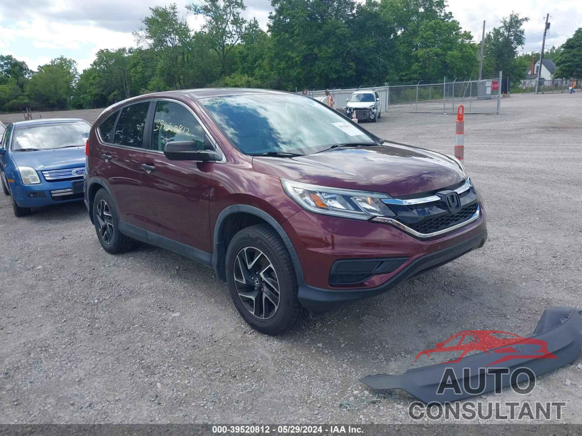 HONDA CR-V 2016 - 5J6RM4H40GL043279