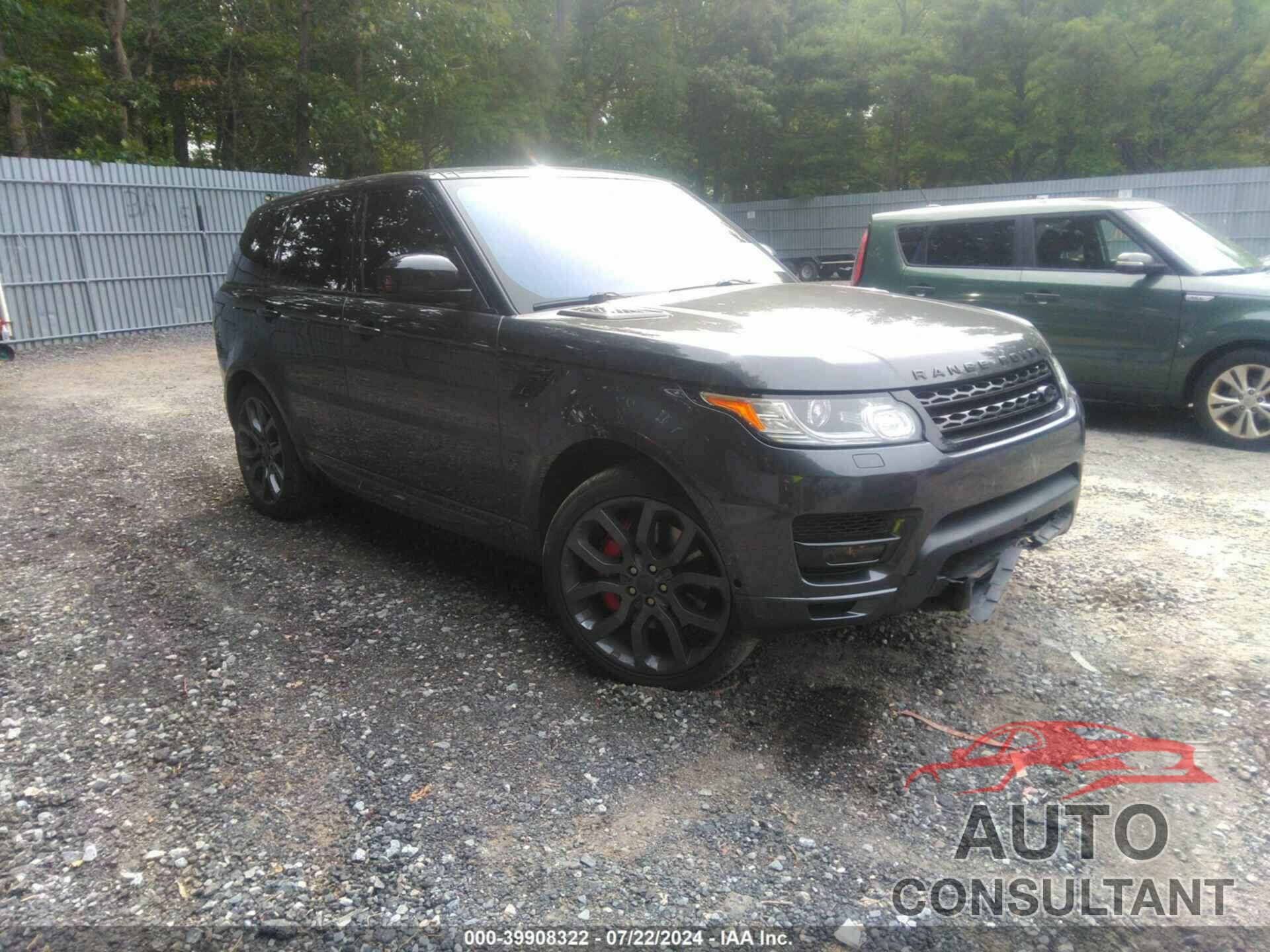LAND ROVER RANGE ROVER SPORT 2016 - SALWR2EF3GA577109