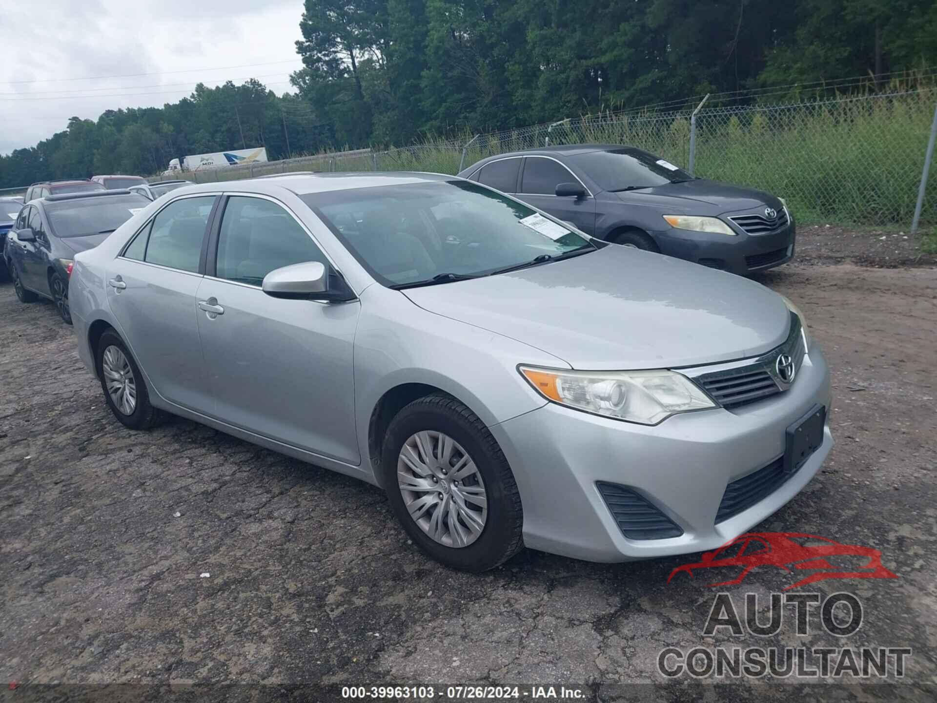 TOYOTA CAMRY 2012 - 4T1BF1FK9CU532409