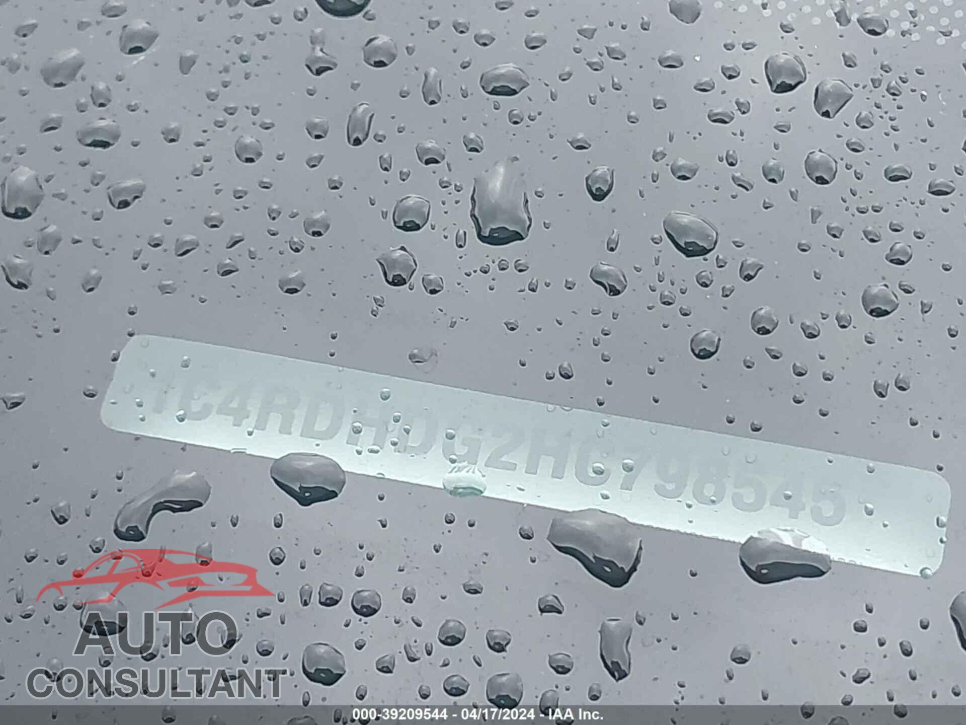 DODGE DURANGO 2017 - 1C4RDHDG2HC798545