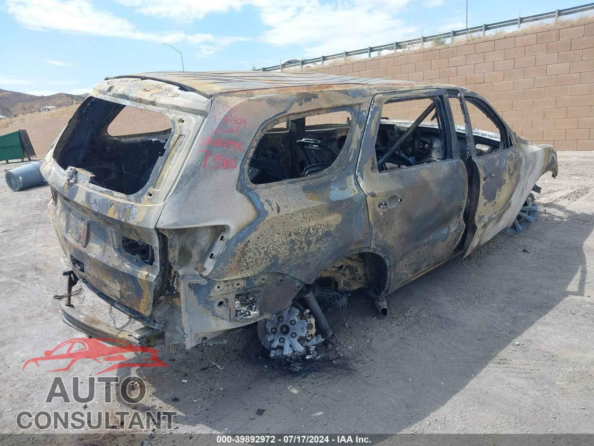 DODGE DURANGO 2015 - 1C4RDHAG4FC127380