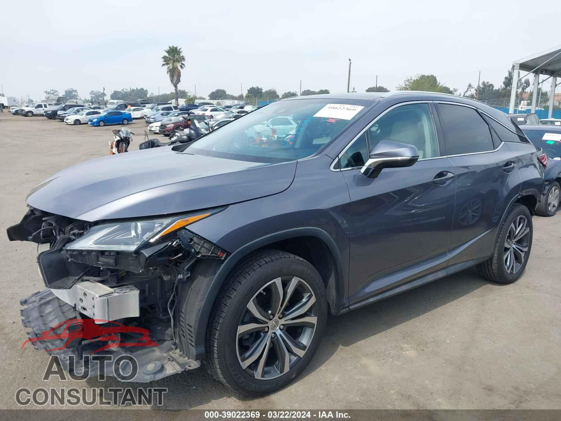 LEXUS RX 2017 - 2T2ZZMCA1HC084187