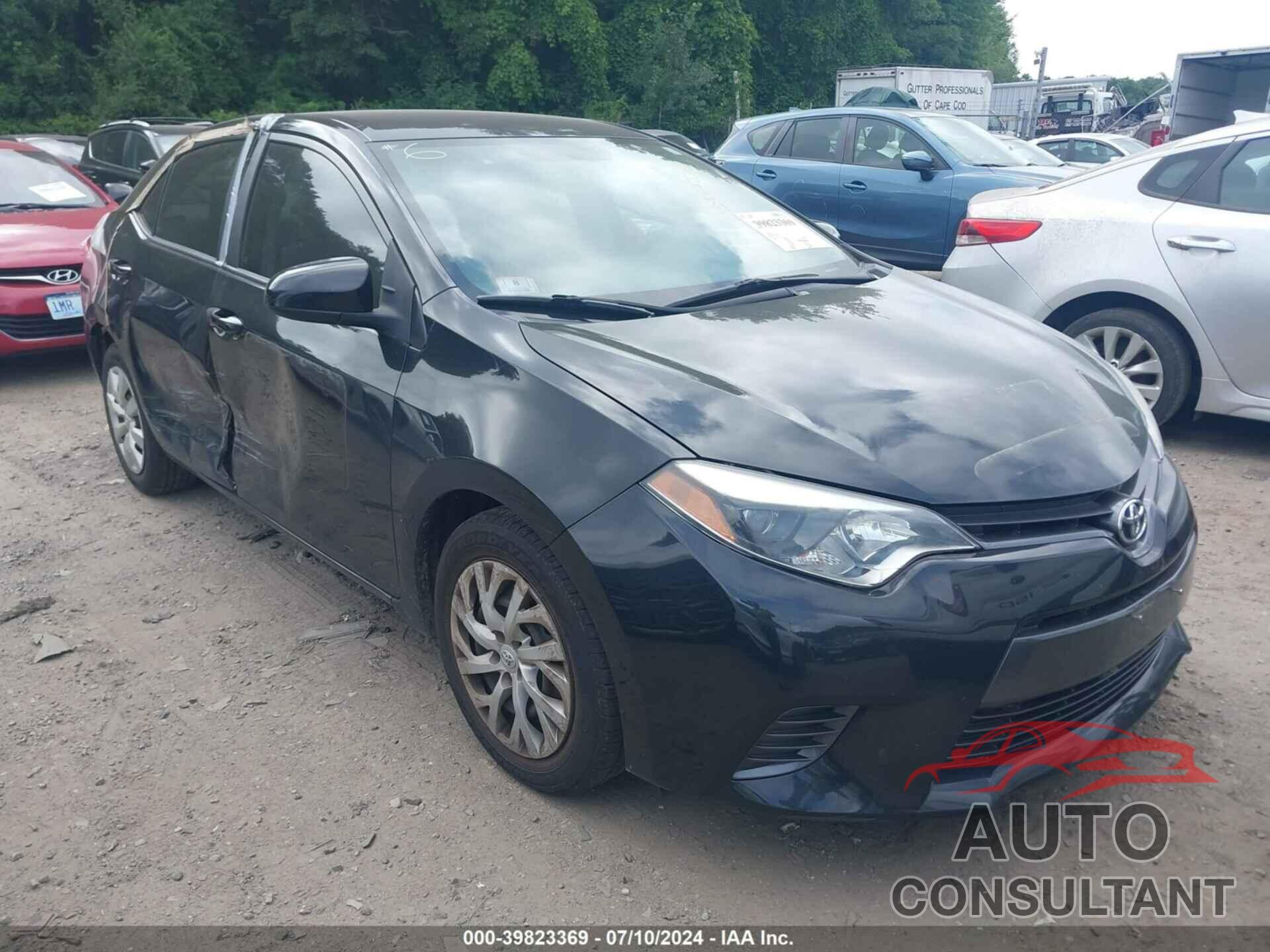 TOYOTA COROLLA 2016 - 2T1BURHE2GC677925