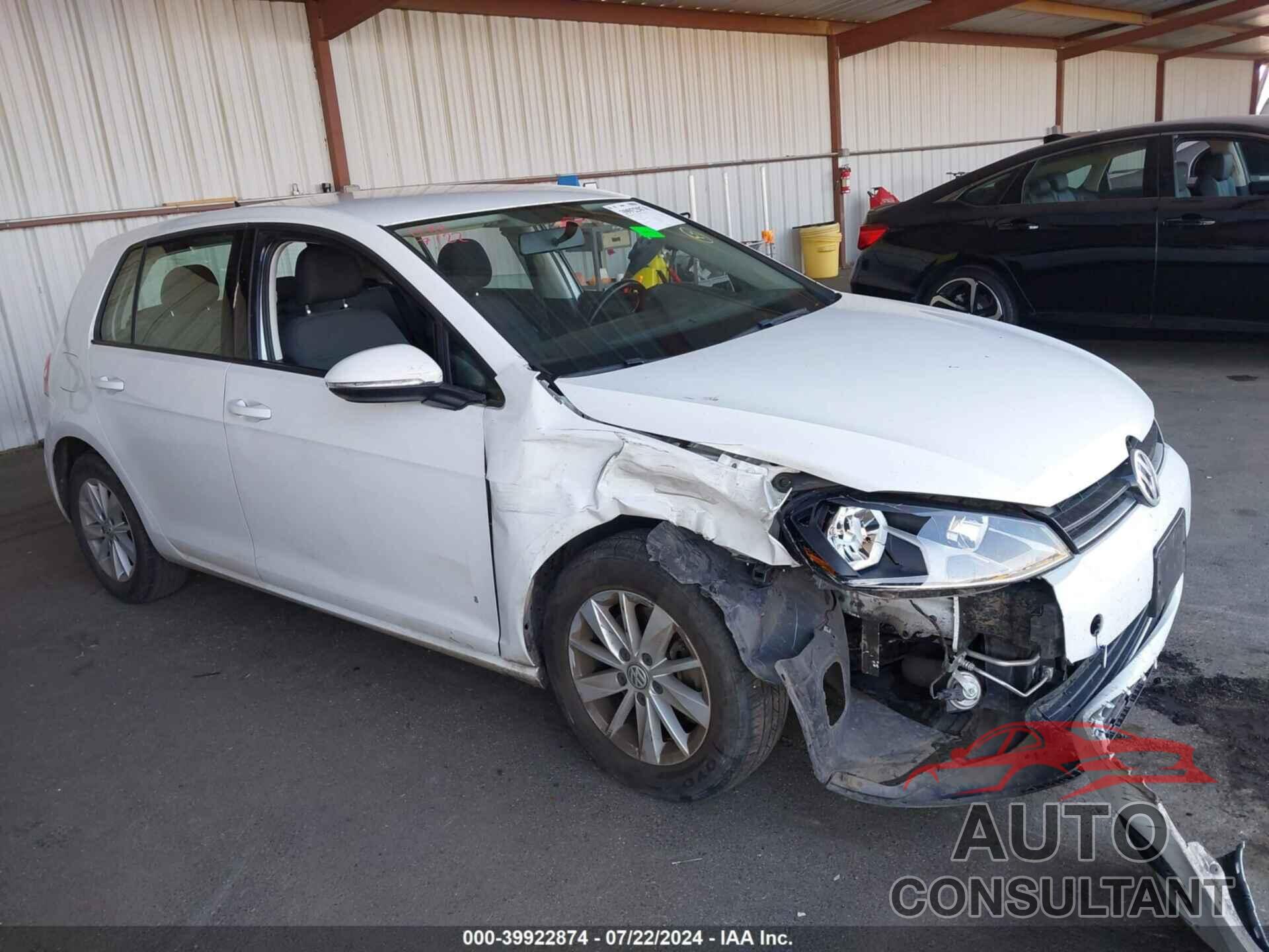 VOLKSWAGEN GOLF 2017 - 3VW217AU6HM071161