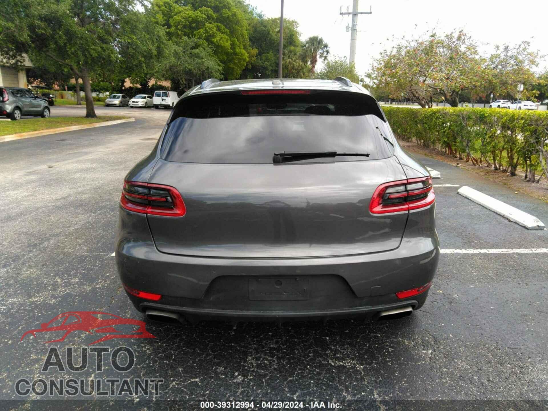PORSCHE MACAN 2017 - WP1AA2A50HLB81696